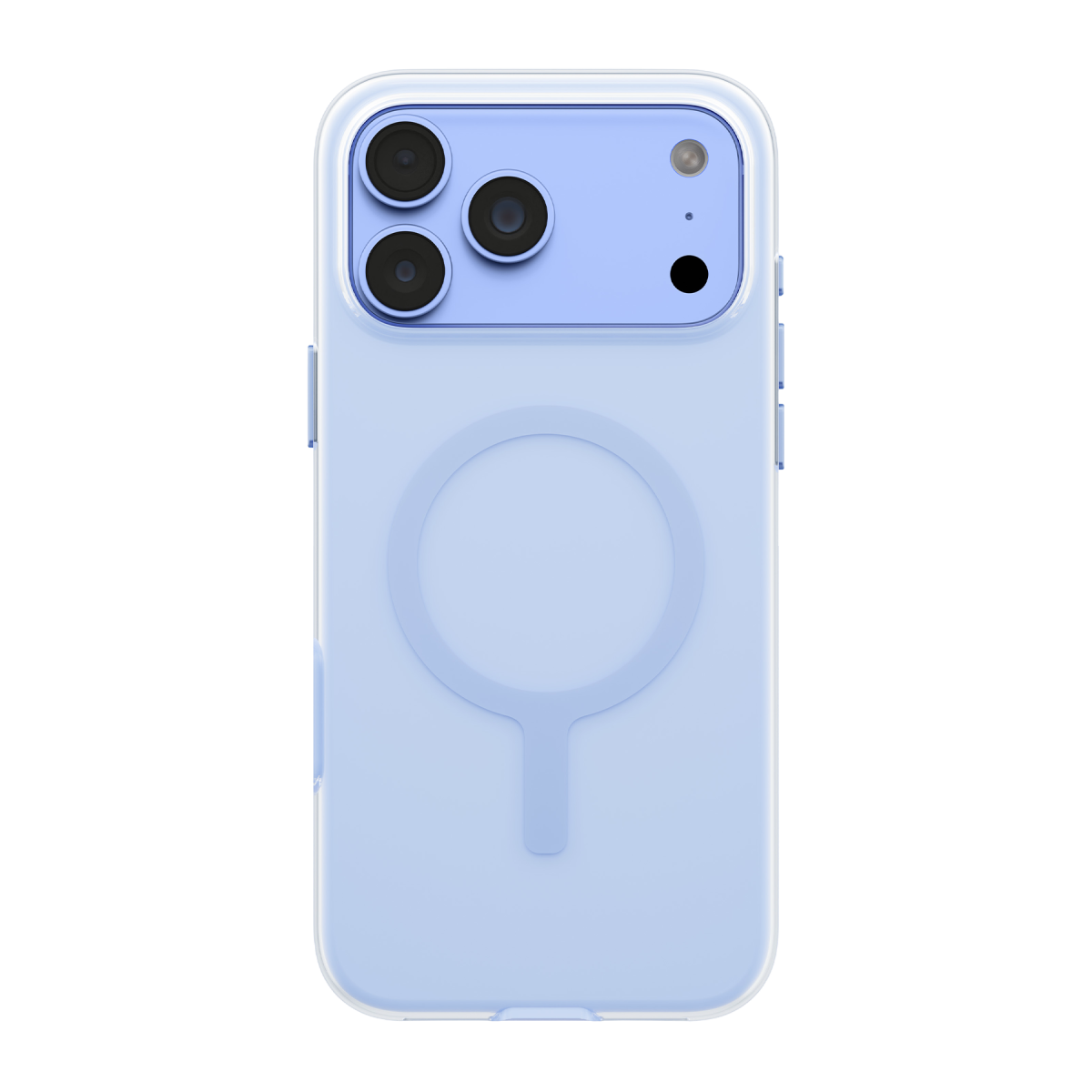 Uniq Apple iPhone 18 Pro Clario Magsafe Kapak - Açık Mavi