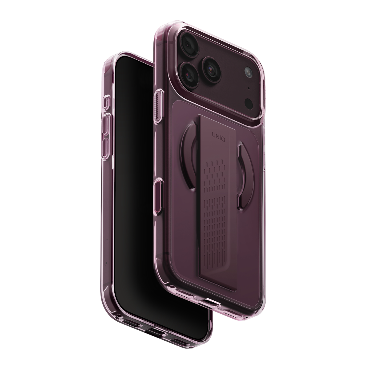 Uniq Apple iPhone 18 Pro Heldro Air Magsafe Kapak - Bordo