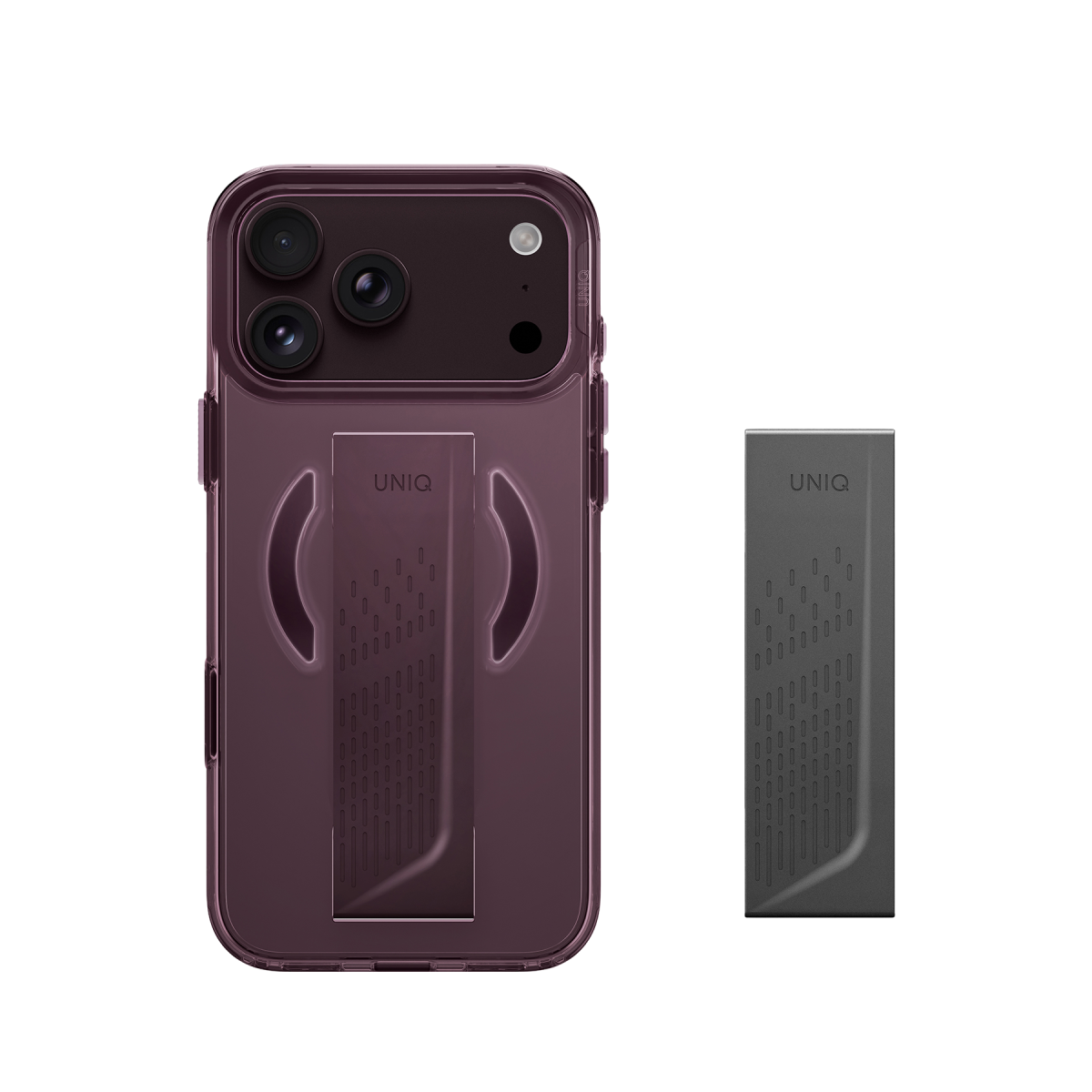 Uniq Apple iPhone 18 Pro Max Heldro Air Magsafe Kapak - Bordo