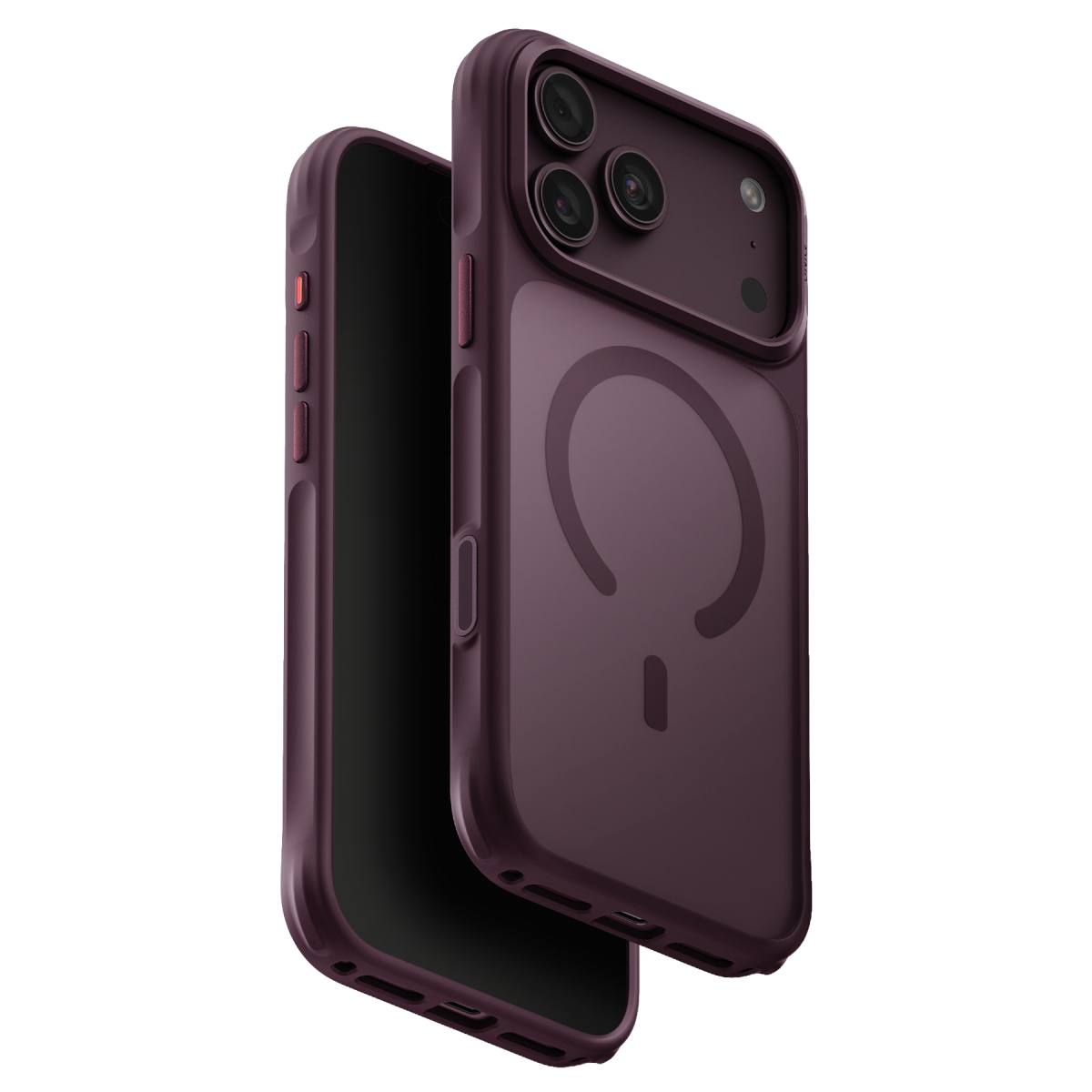 Uniq Apple iPhone 18 Pro Max Veren Magsafe Kapak - Bordo