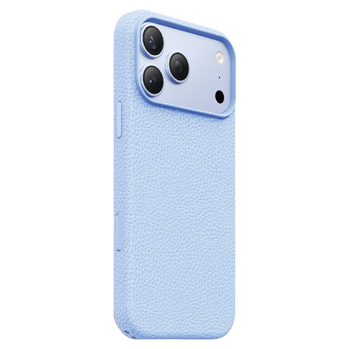 Keephone Apple iPhone 18 Pro Max Lycucci Deri Manyetik Kapak - Açık Mavi