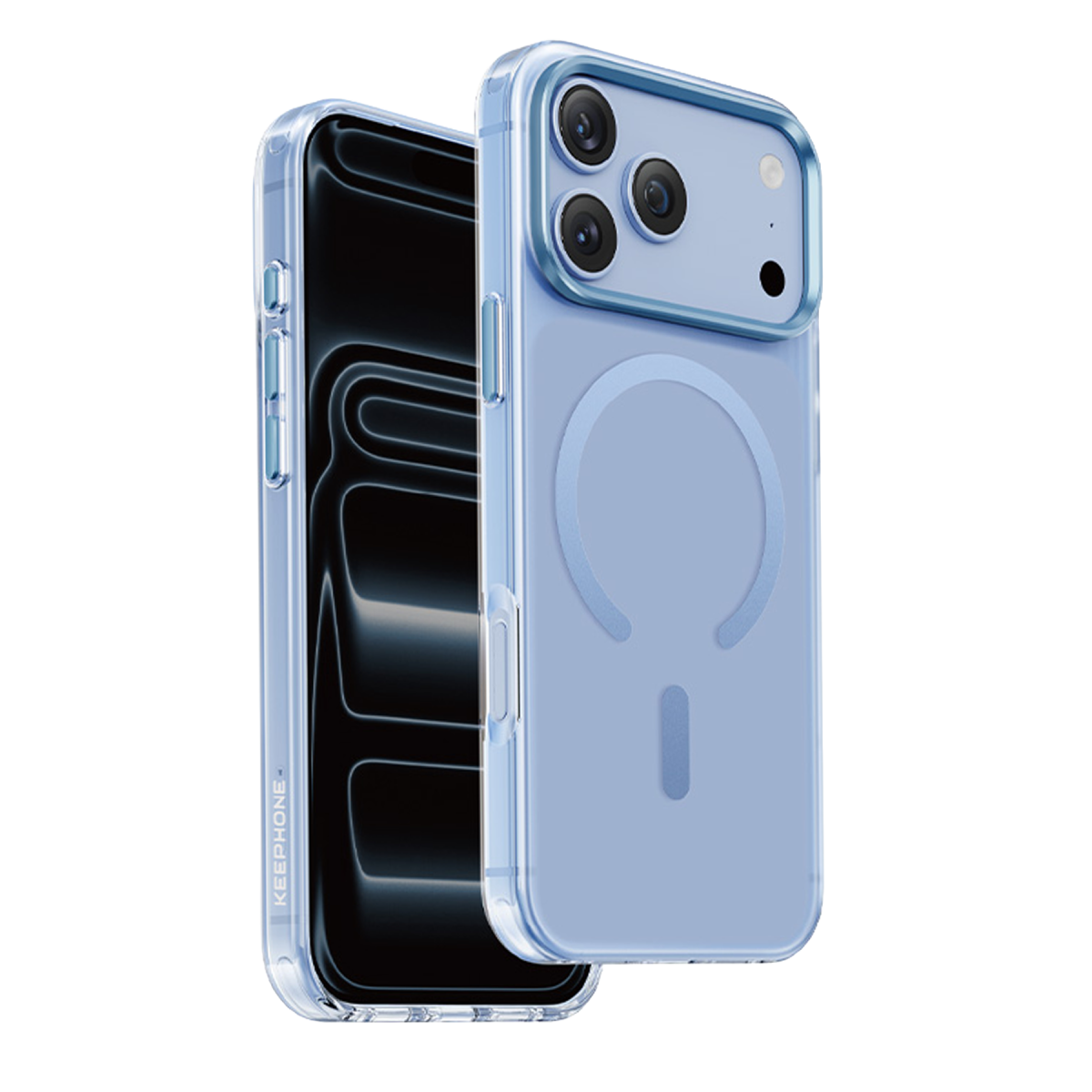 Keephone Apple iPhone 18 Pro Max Mococo Magsafe Kapak - Açık Mavi