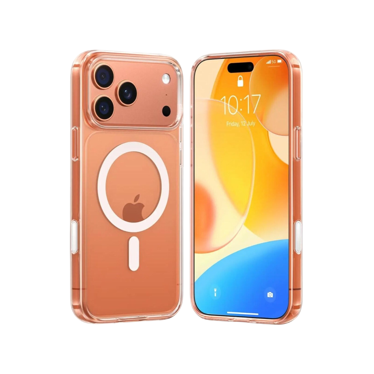 Torras Apple iPhone 18 Pro Max Guardian Magsafe Kılıf - Şeffaf
