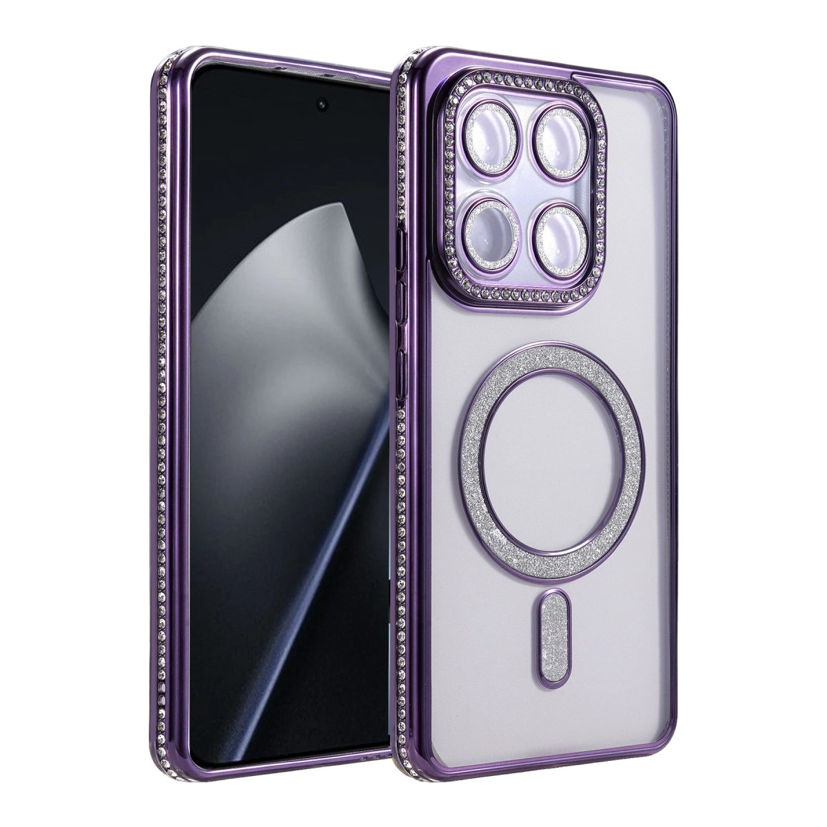 Xiaomi Mi 17T Pro Joke Simli Magneticsafe Kılıf - Derin Mor