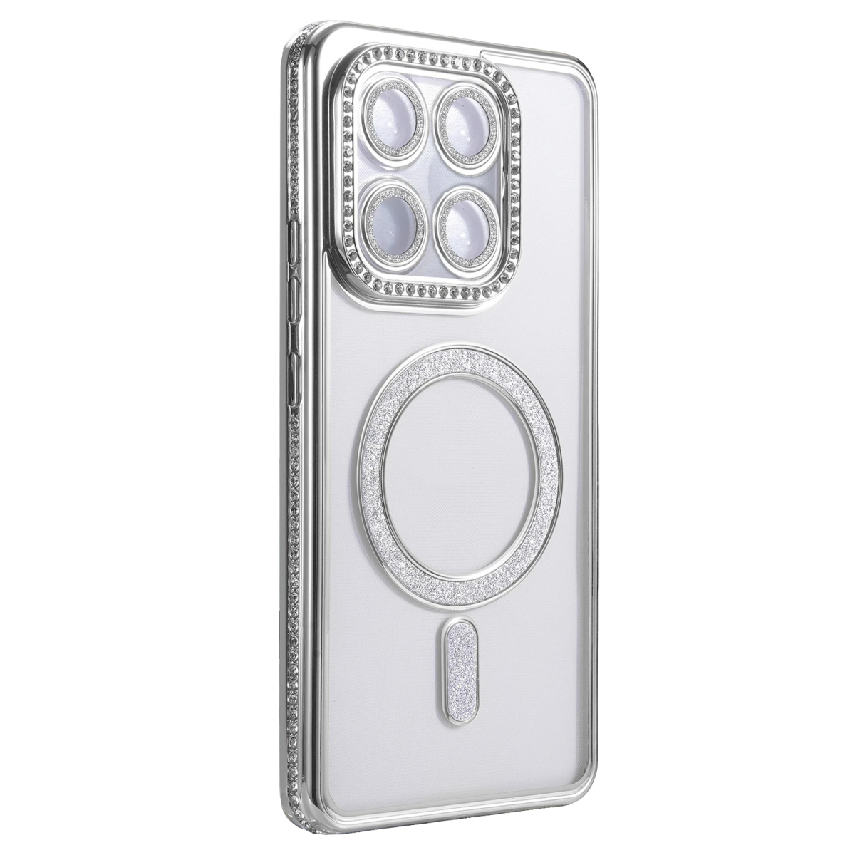 Xiaomi Mi 17T Pro Joke Simli Magneticsafe Kılıf - Gümüş