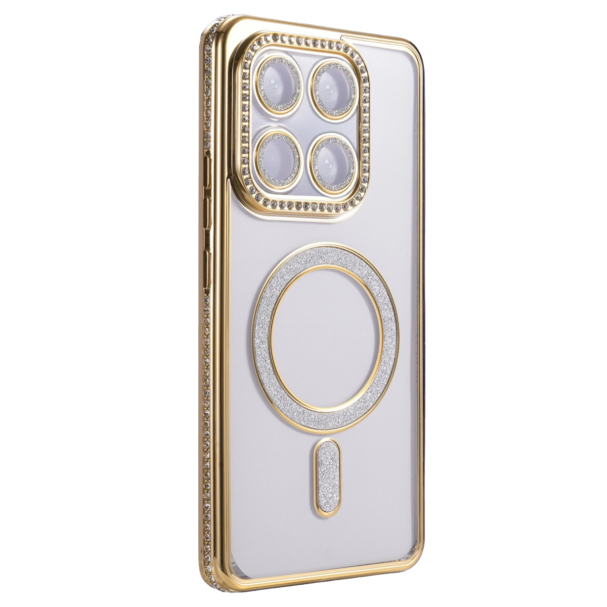 Xiaomi Mi 17T Pro Joke Simli Magneticsafe Kılıf - Gold