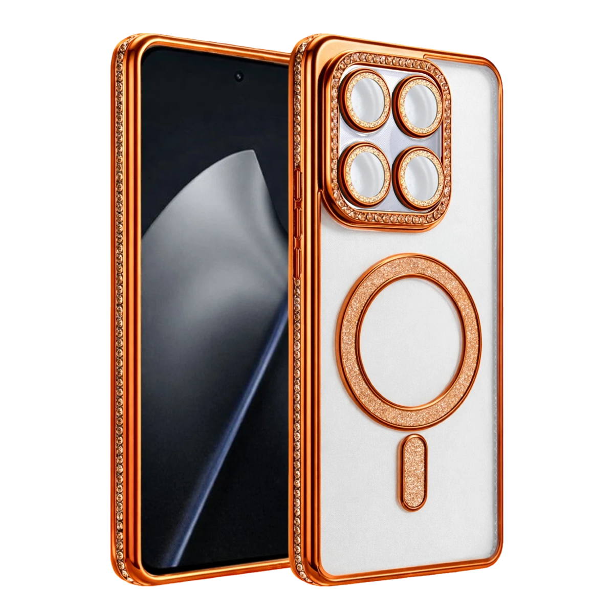 Newface Xiaomi Mi 17T Pro Joke Simli Magneticsafe Kılıf - Turuncu