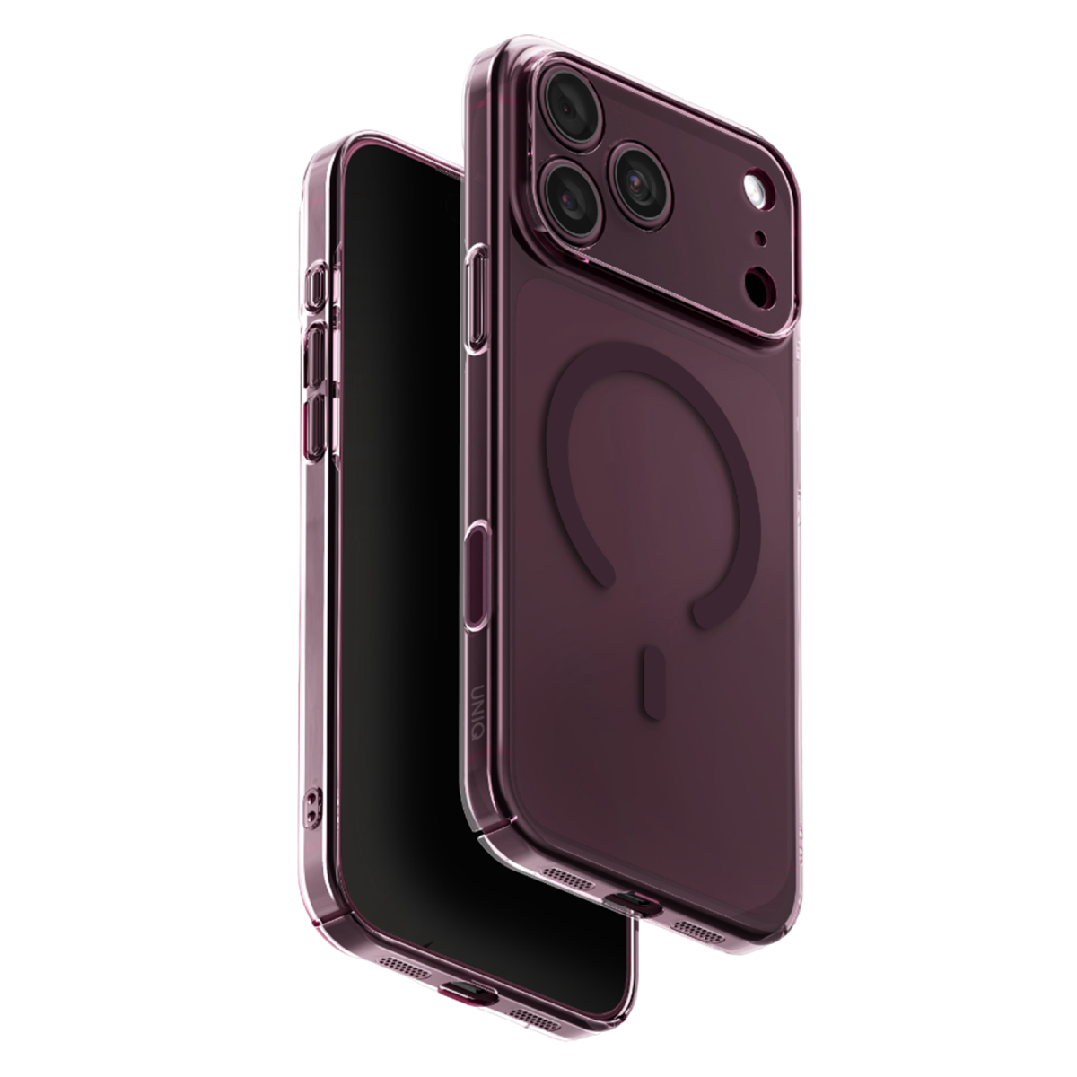 Uniq Apple iPhone 18 Pro Max AirSuit Magsafe Kılıf - Bordo