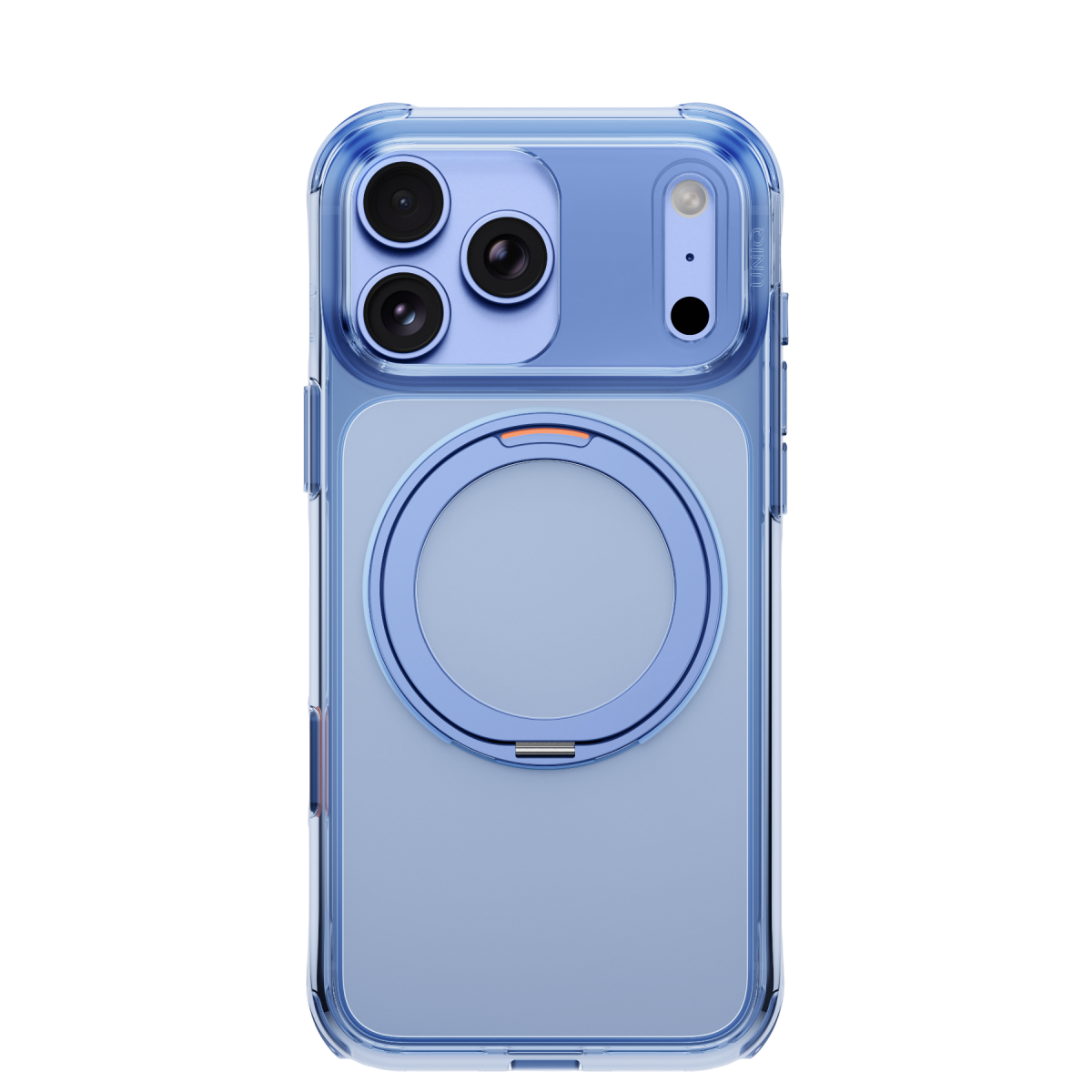 Uniq Apple iPhone 18 Pro Swivix Rotating Kickstand Kapak - Açık Mavi