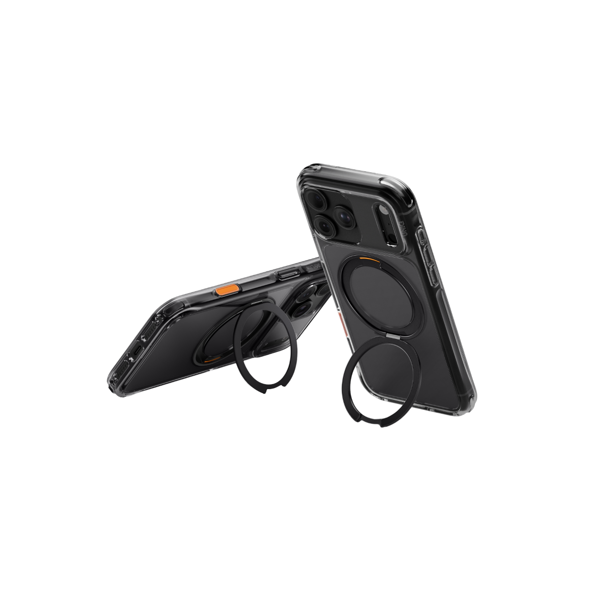 Uniq Apple iPhone 18 Pro Swivix Rotating Kickstand Kapak - Siyah