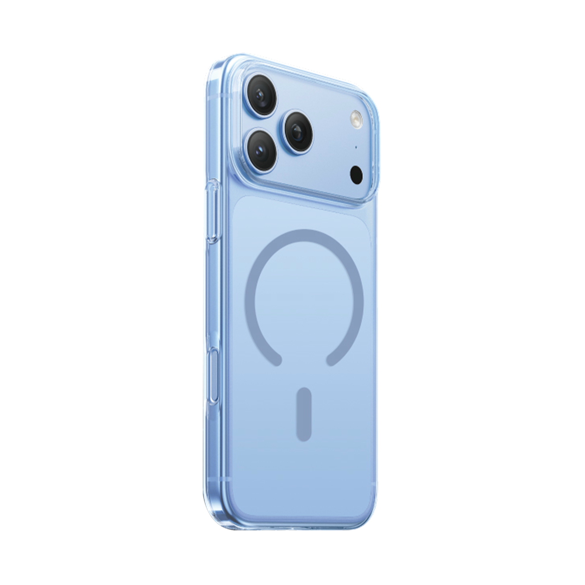 Keephone Apple iPhone 18 Pro X-Crystal Slim Magsafe Kılıf - Açık Mavi