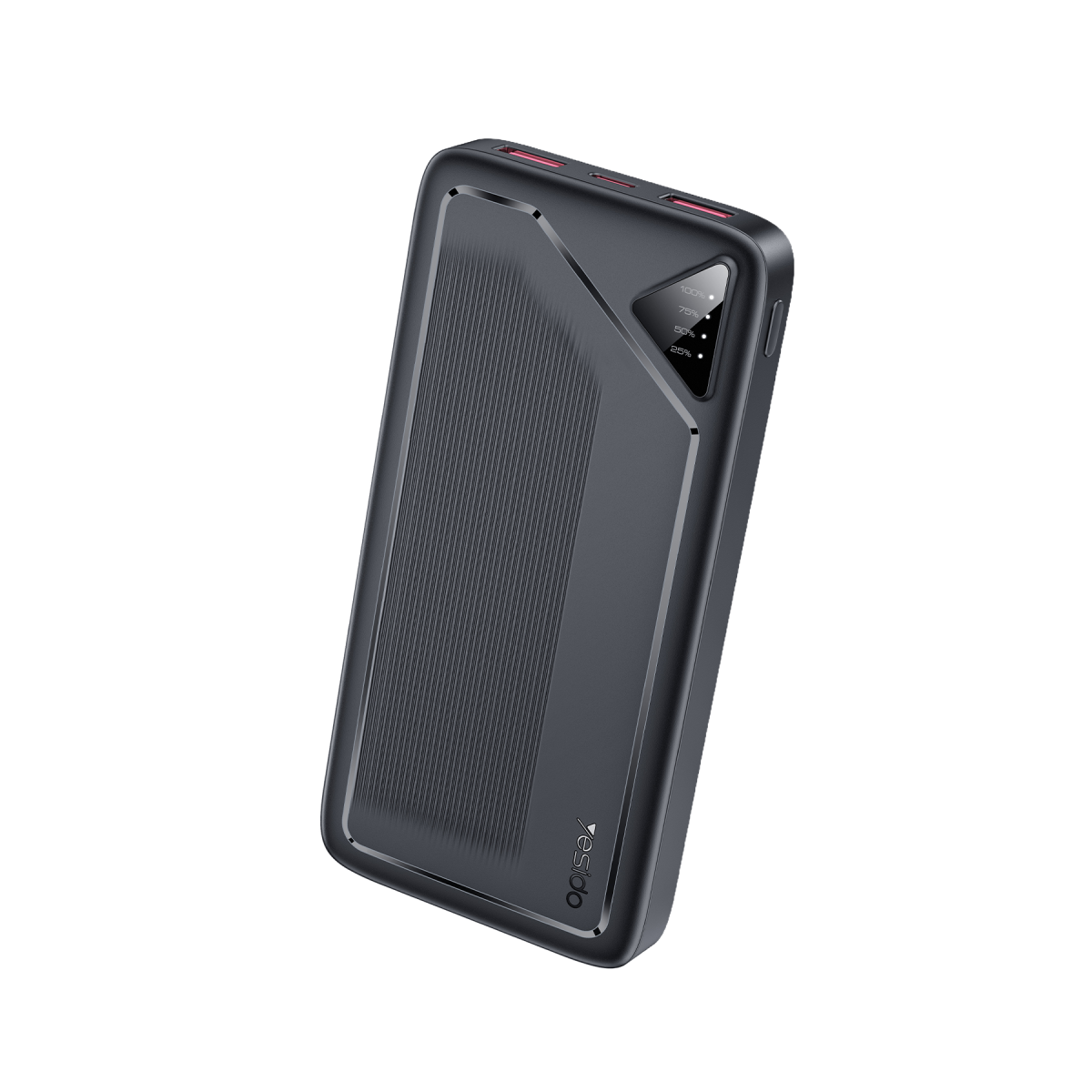 Yesido YP101 10000mAh 22.5W PD Hızlı Şarjlı LED Göstergeli Powerbank - Siyah