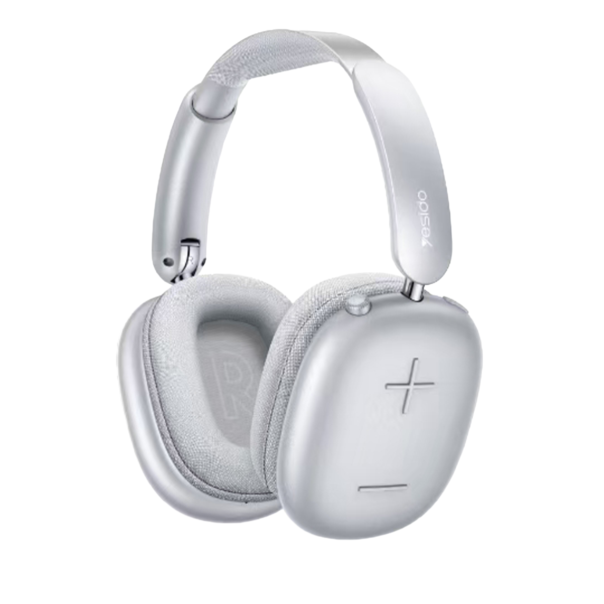 Yesido EP10 BT 5.4 USB-C Şarj Destekli Kafaüstü Bluetooth Kulaklık – Gümüş