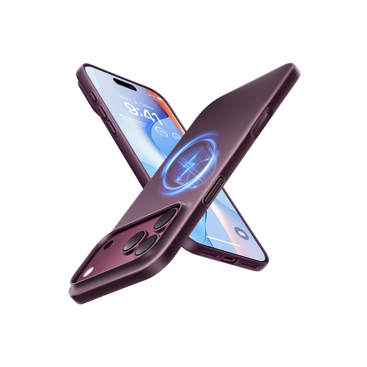 Torras Apple iPhone 18 Pro Max OriginFit Magsafe Kılıf - Bordo