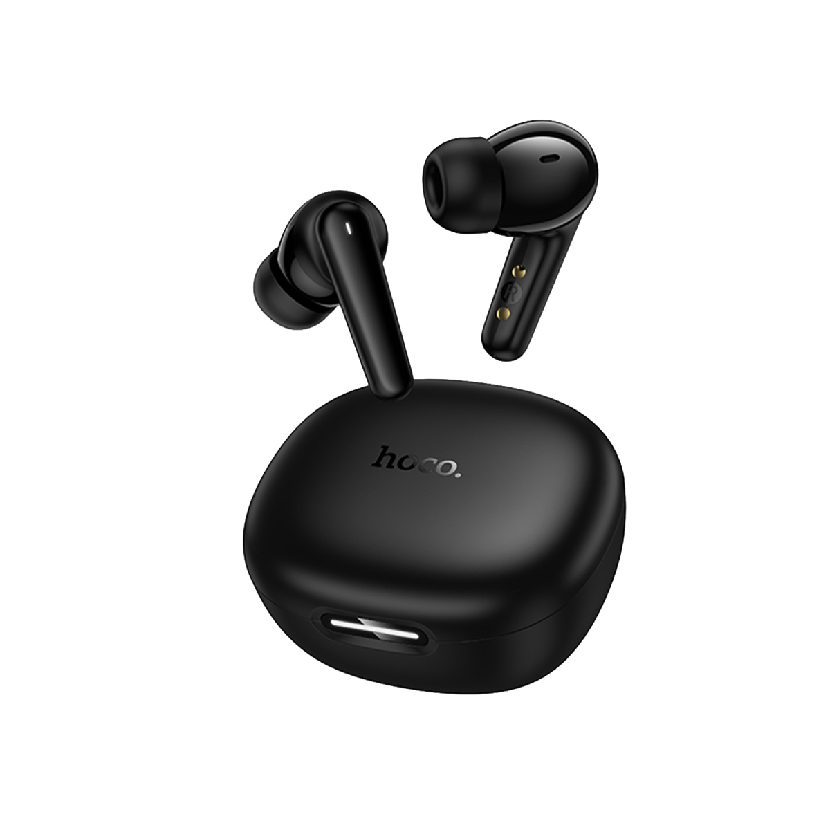 Hoco. EQ100 AI Çeviri Özellikli Bluetooth 5.4 TWS Kablosuz Kulaklık - Siyah