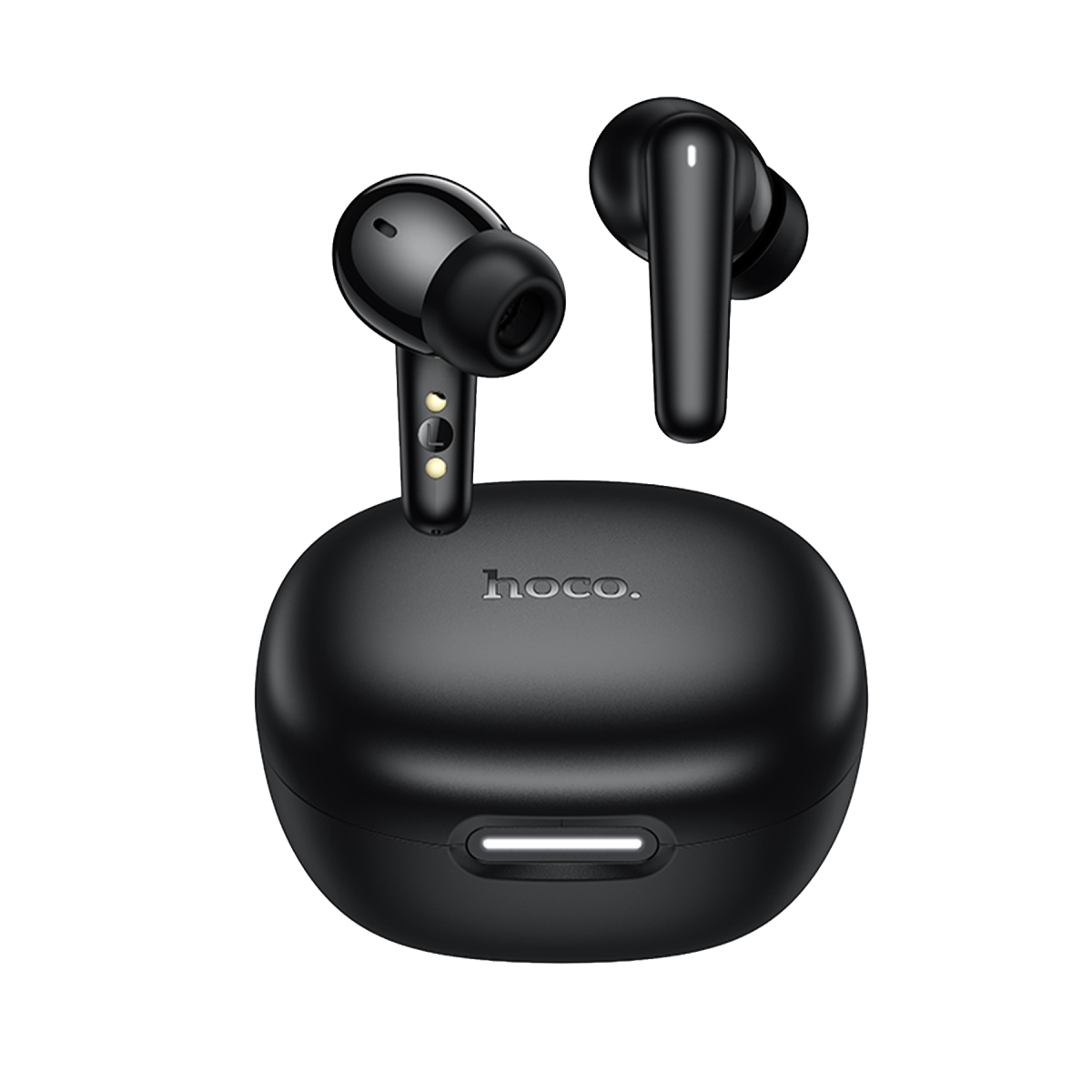Hoco. EQ100 AI Çeviri Özellikli Bluetooth 5.4 TWS Kablosuz Kulaklık - Siyah