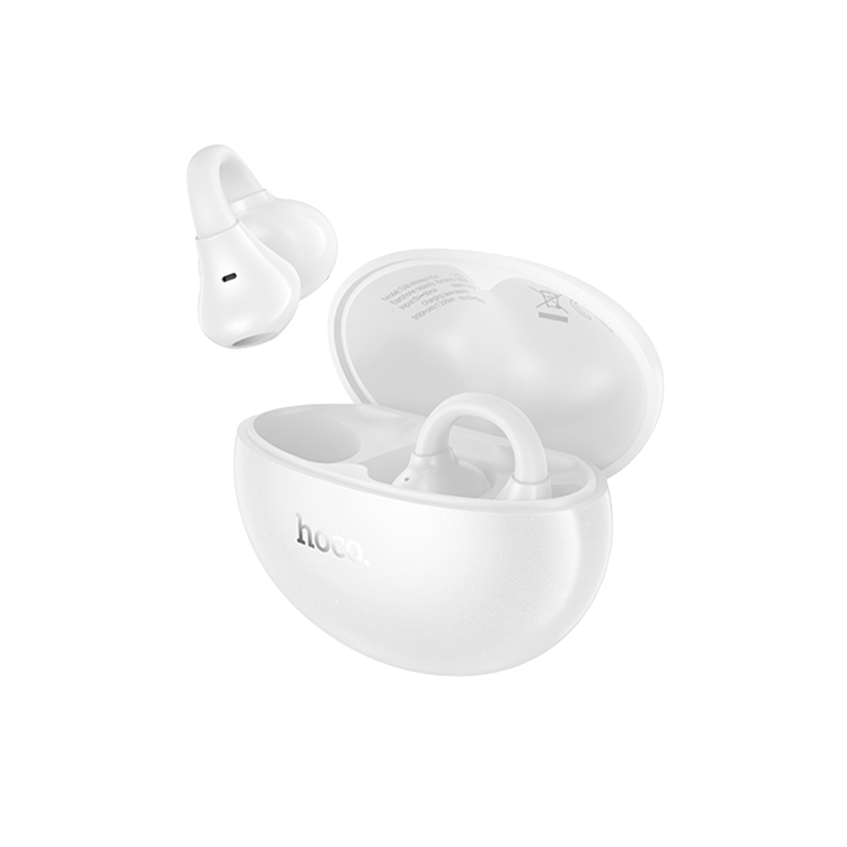 Hoco. EA8 Warm Sound Bluetooth 5.4 Destekli TWS Kablosuz Kulaklık - Gri