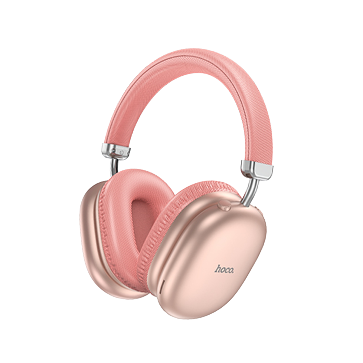 Hoco. W35 Max Joy Aux Destekli Bluetooth Kablosuz Kulaklık - Pembe