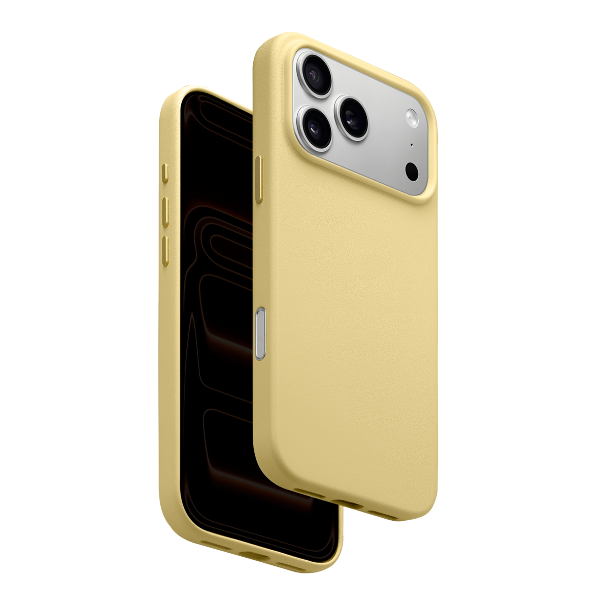 HDD Apple iPhone 18 Pro Max HBC-475 Pacaya Deri Kapak - Sarı