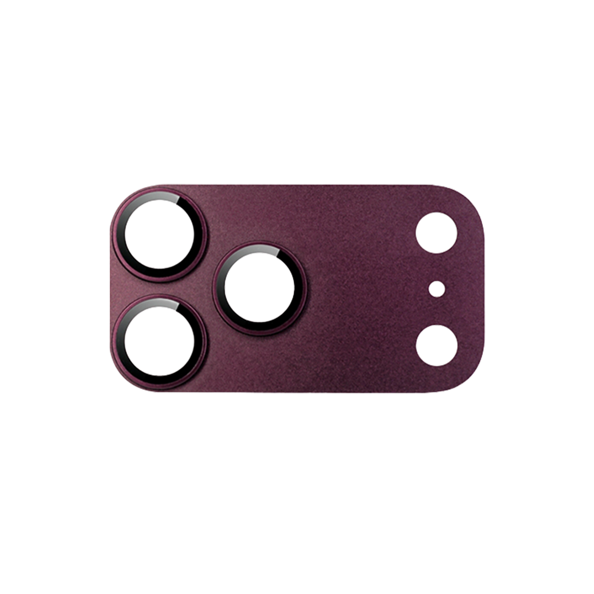 HDD Apple iPhone 18 Pro Pyroxene Kamera Lens Koruyucu - Bordo