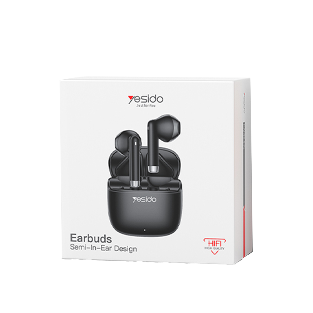 Yesido TWS48 Bluetooth 6.0 Destekli Kablosuz Kulaklık - Siyah