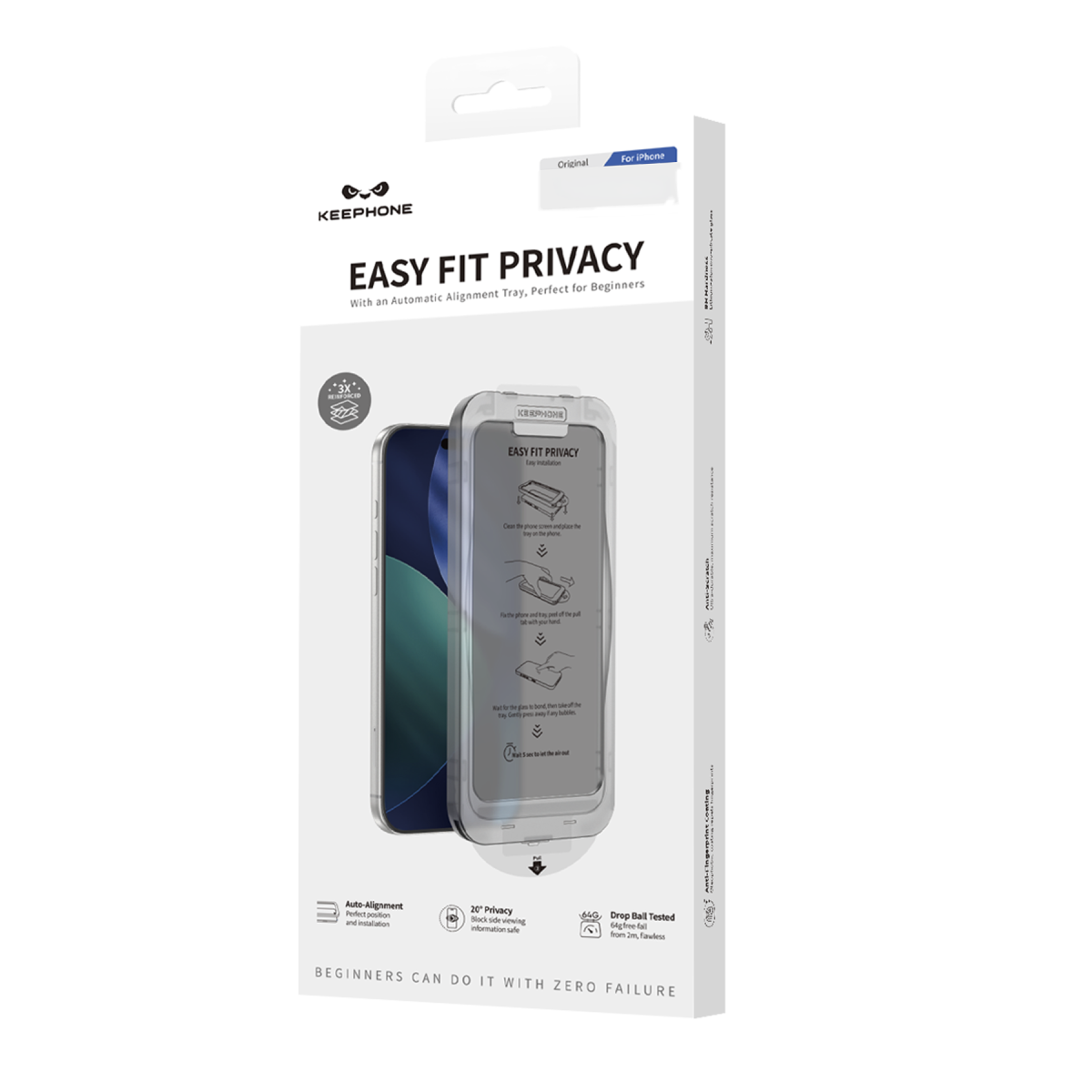 EasyFit Hayalet Cam Ekran Koruyucu