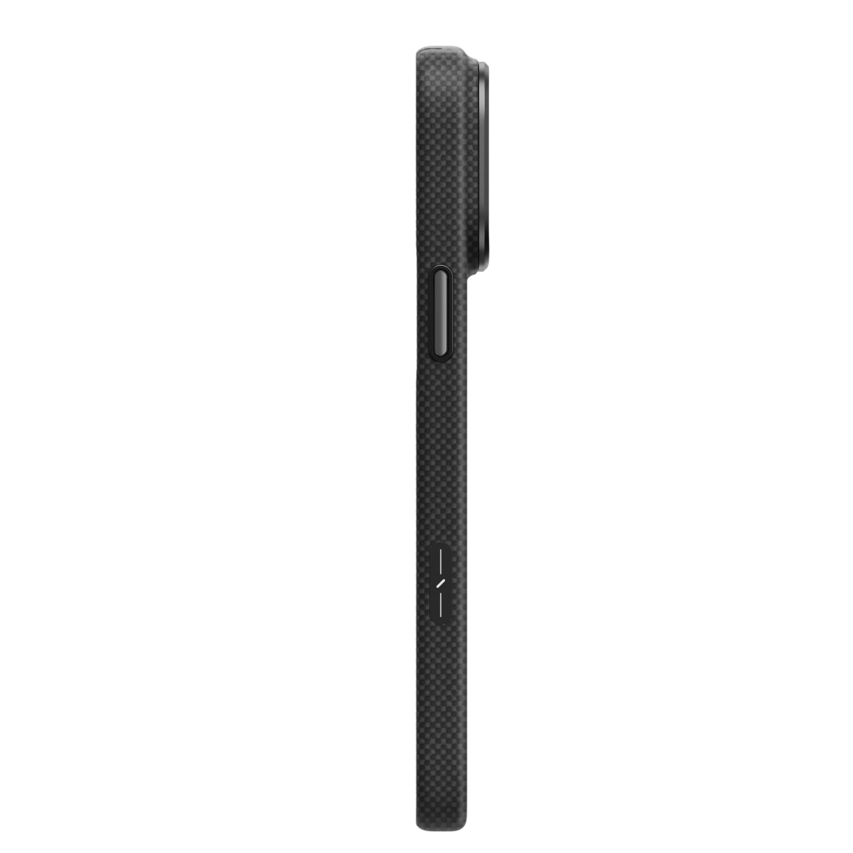 Uniq Apple iPhone 18 Pro Keva Edge Slim Aramid Magsafe Kapak - Siyah