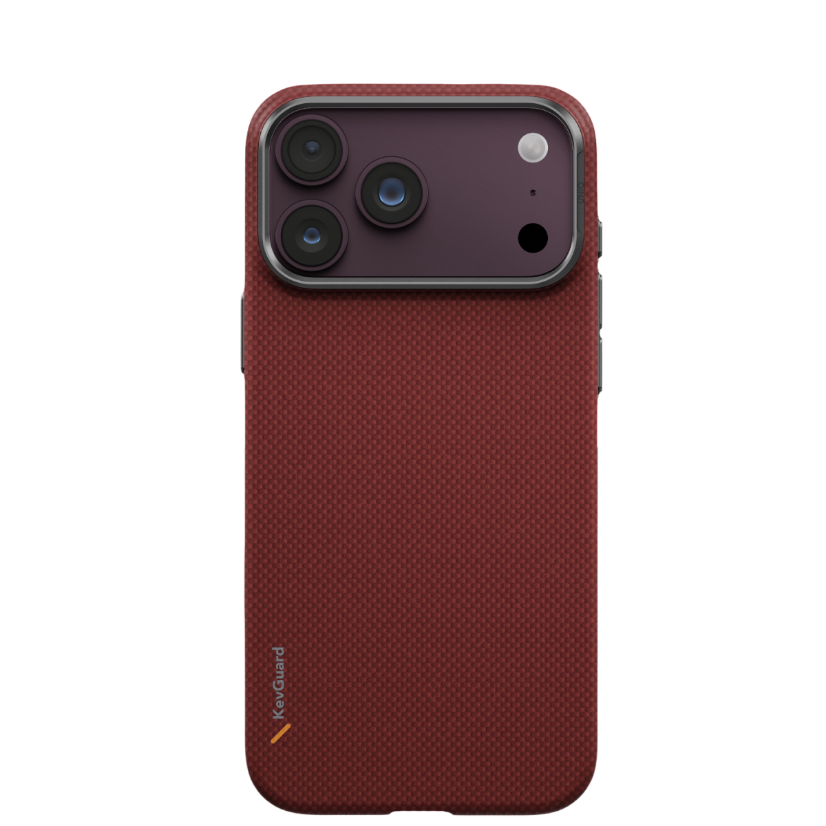 Uniq Apple iPhone 18 Pro Max Keva Edge Slim Aramid Magsafe Kapak - Bordo
