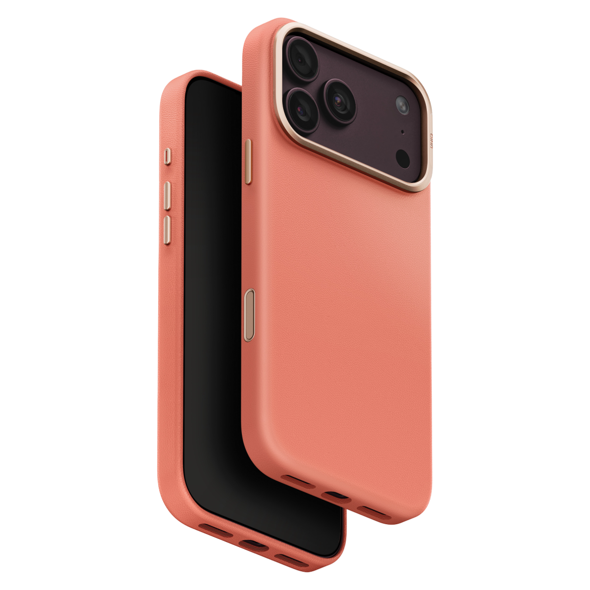 Uniq Apple iPhone 18 Pro Max Lyden Magsafe Deri Kapak - Kiremit