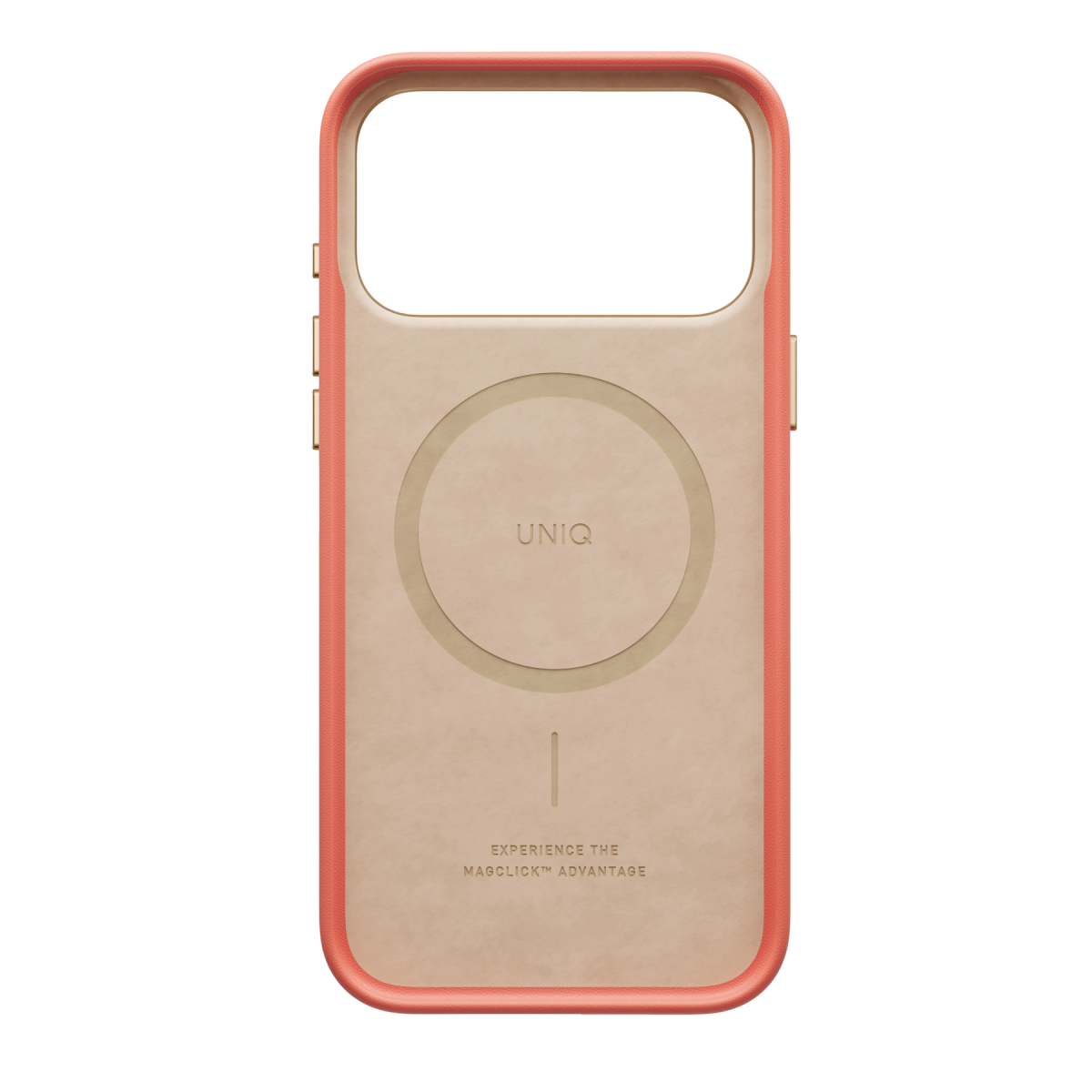 Uniq Apple iPhone 18 Pro Max Lyden Magsafe Deri Kapak - Kiremit