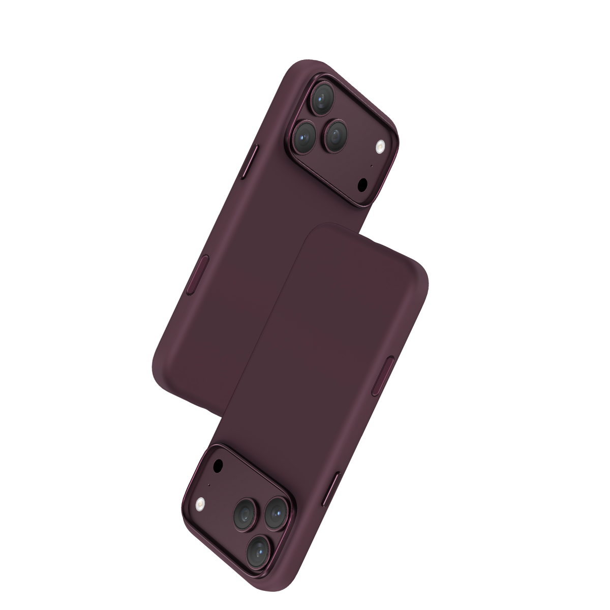 Keephone Apple iPhone 18 Pro Rosana Silikon Kılıf - Bordo