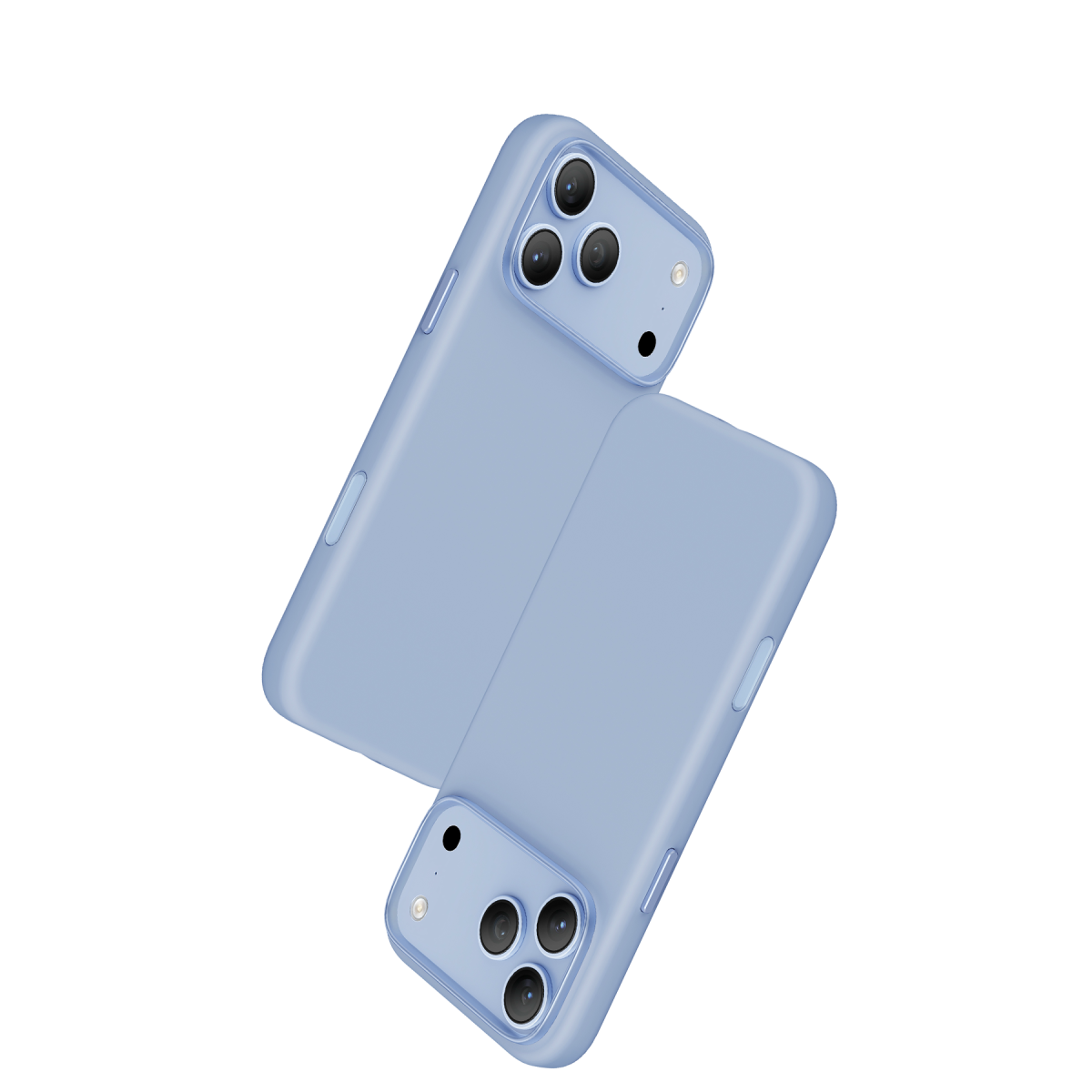 Keephone Apple iPhone 18 Pro Rosana Silikon Kılıf - Açık Mavi