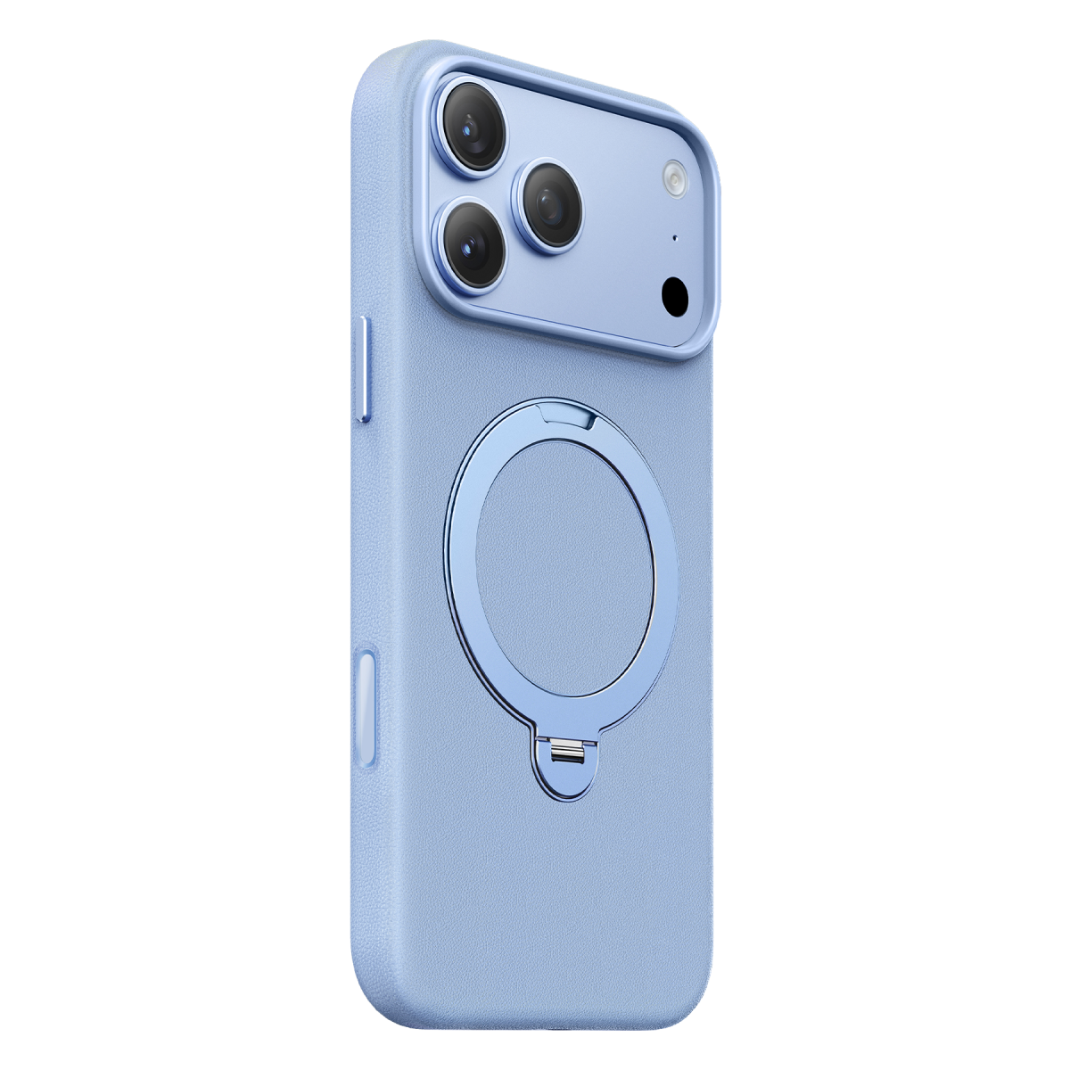 Keephone Apple iPhone 18 Pro Max Mehold Standlı Magsafe Kapak - Açık Mavi