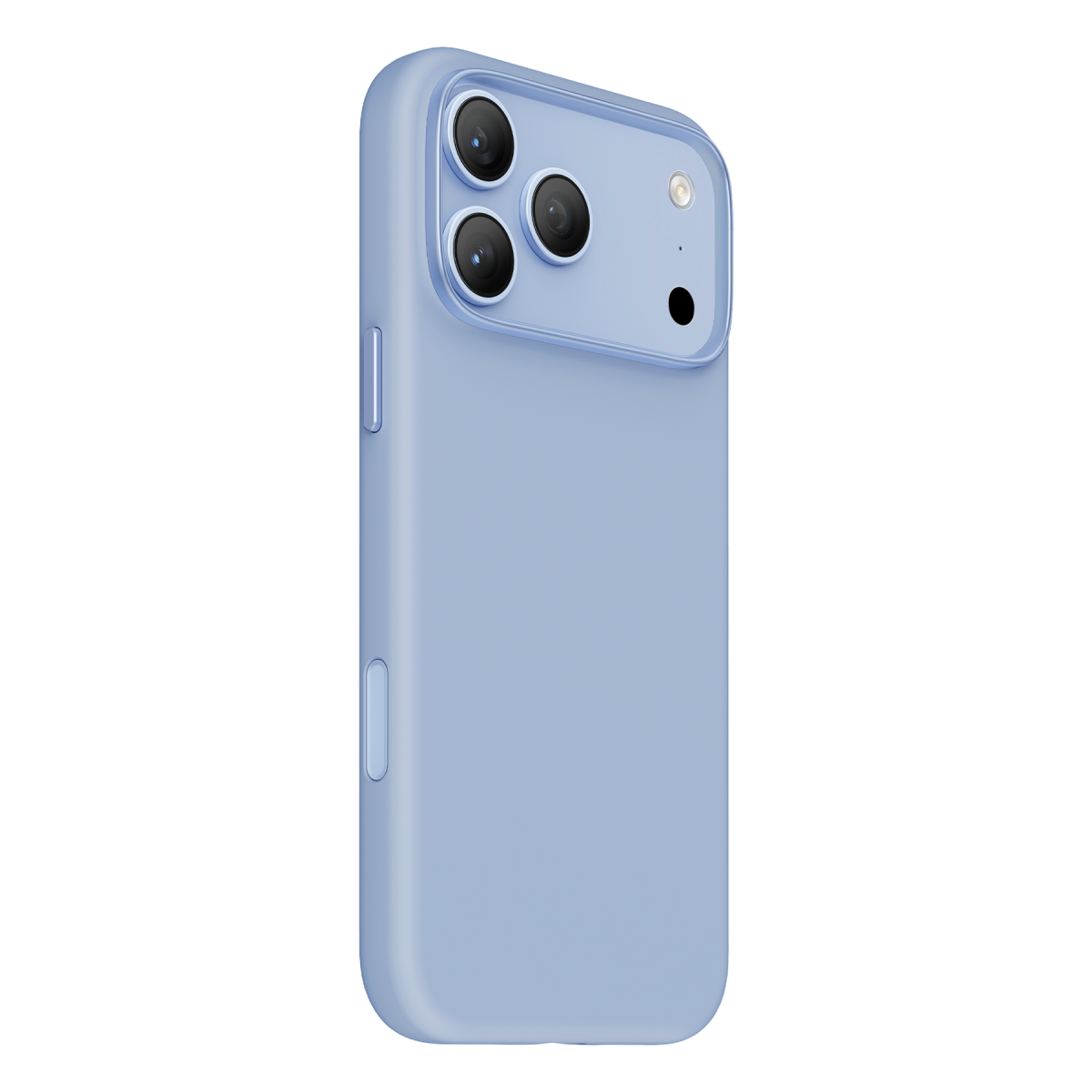 Keephone Apple iPhone 18 Pro Max Rosana Silikon Kılıf - Açık Mavi