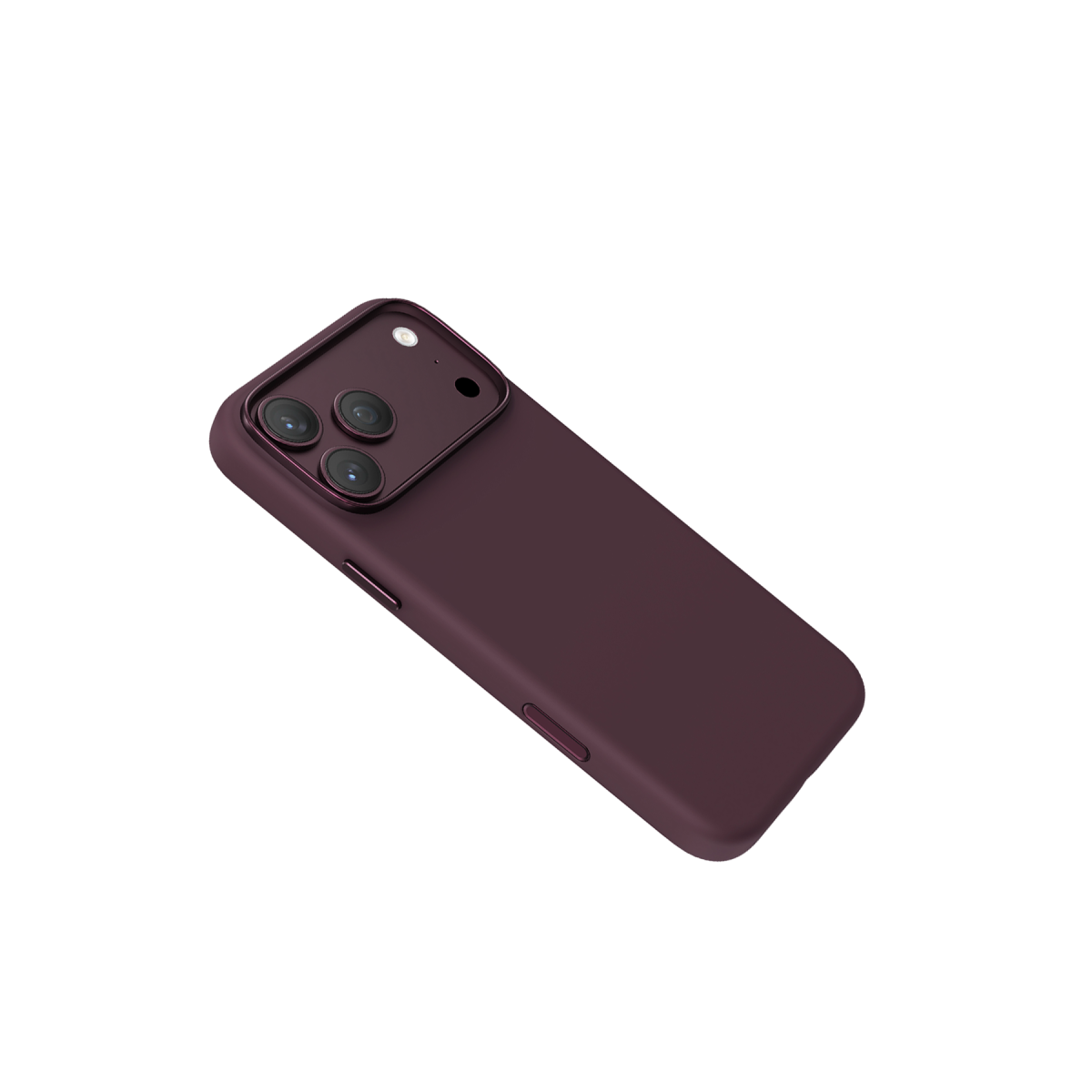 Keephone Apple iPhone 18 Pro Max Rosana Silikon Kılıf - Bordo