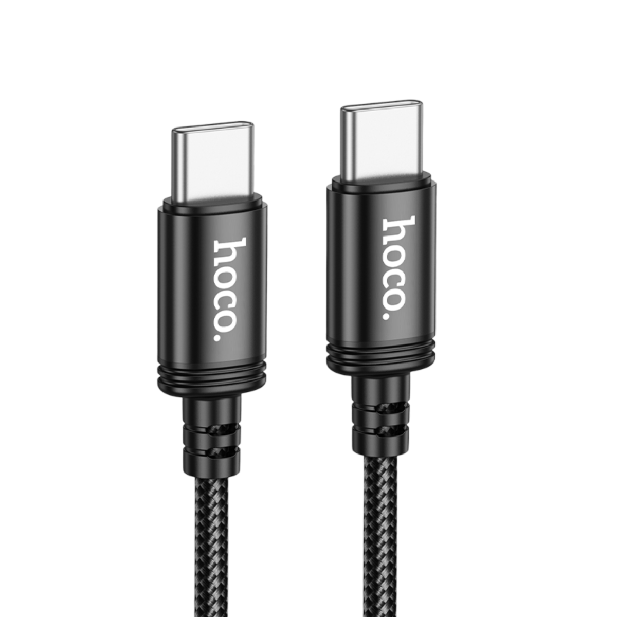 Hoco X89 Wind 2M 60W Type-C to Type-C Hızlı Şarj Data Kablosu - Siyah