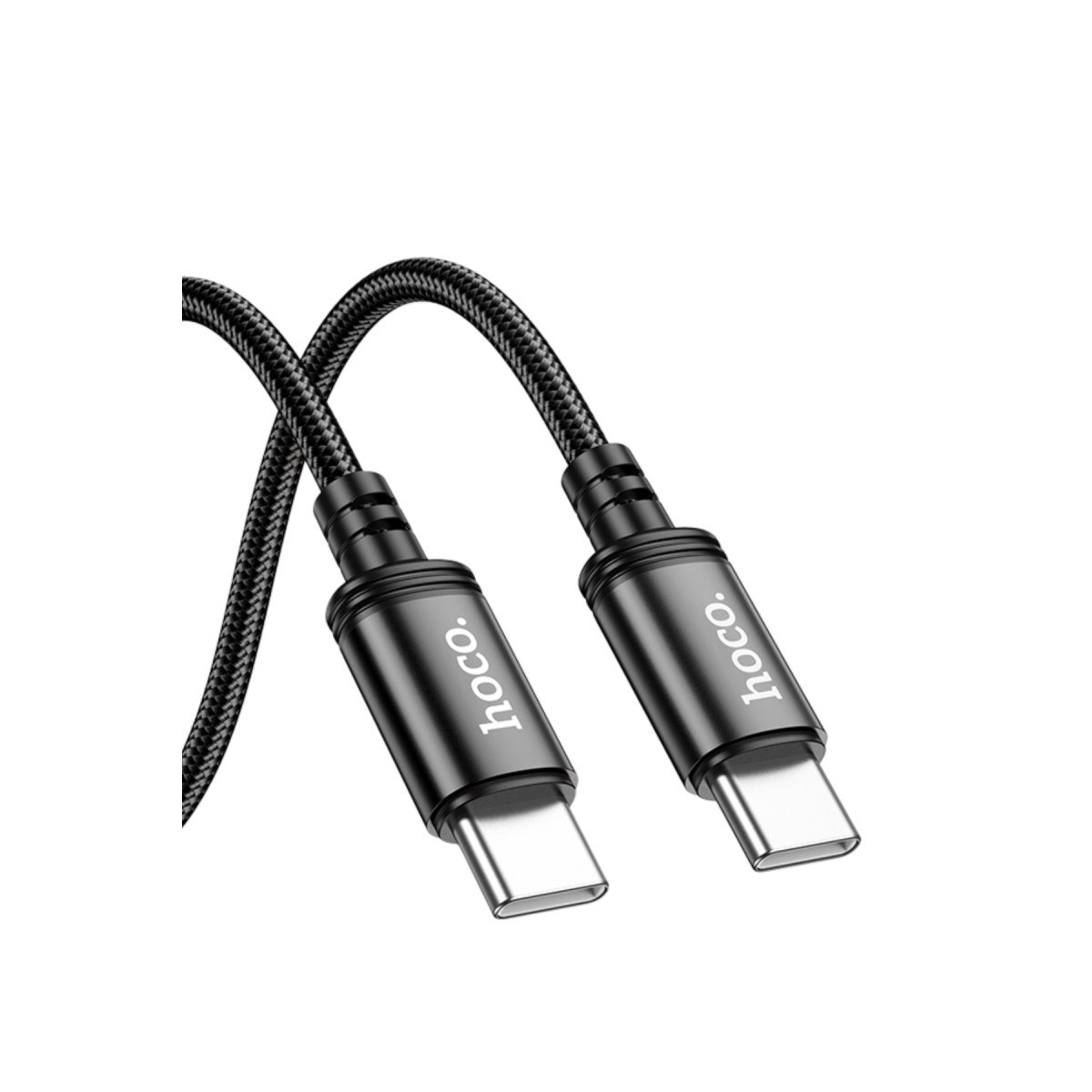 Hoco X89 Wind 2M 60W Type-C to Type-C Hızlı Şarj Data Kablosu - Siyah