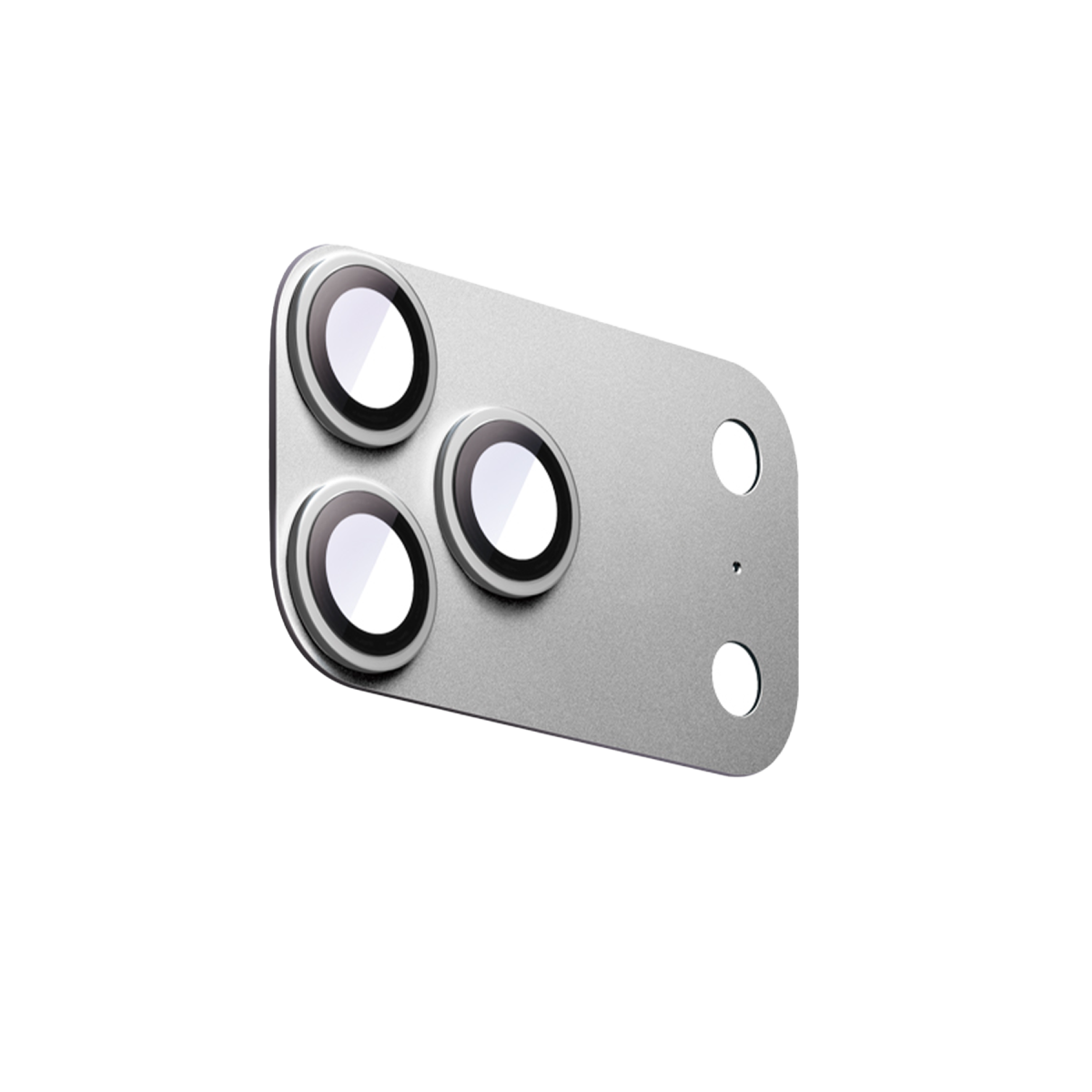 URR Apple iPhone 18 Pro Max Sapphire Armor Kamera Lens Koruyucu - Gümüş
