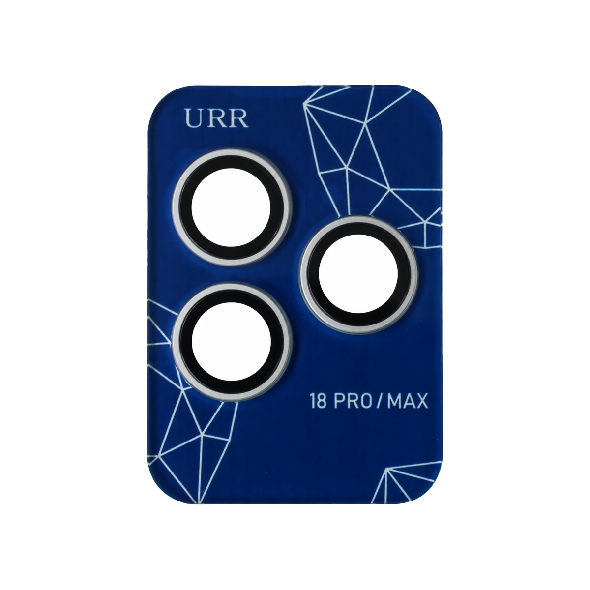 URR Apple iPhone 18 Pro Max Sapphire PVDSS Kamera Lens Koruyucu - Gümüş