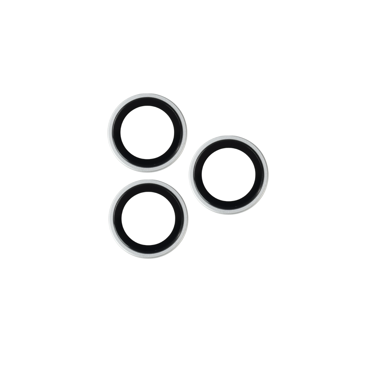 URR Apple iPhone 18 Pro Max Sapphire PVDSS Kamera Lens Koruyucu - Gümüş