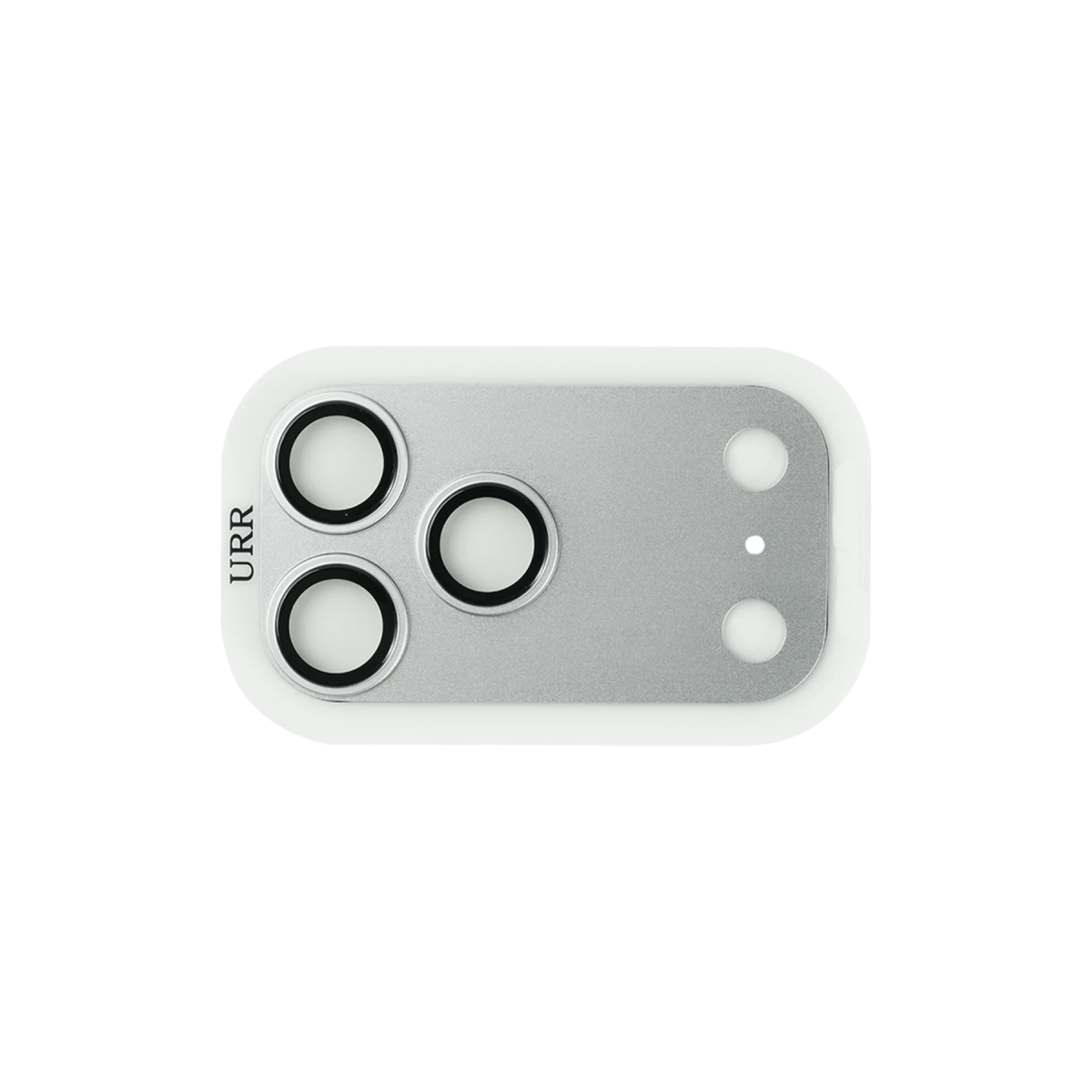 URR Apple iPhone 18 Pro Fans Series Full Alloy Kamera Lens Koruyucu - Gümüş