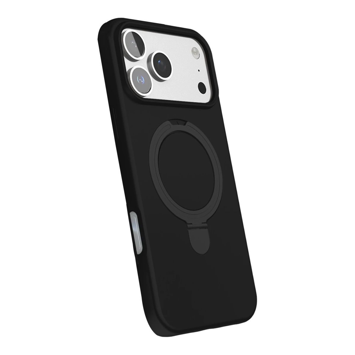 Newface Apple iPhone 18 Pro Regal Magsafe Standlı Kapak - Siyah