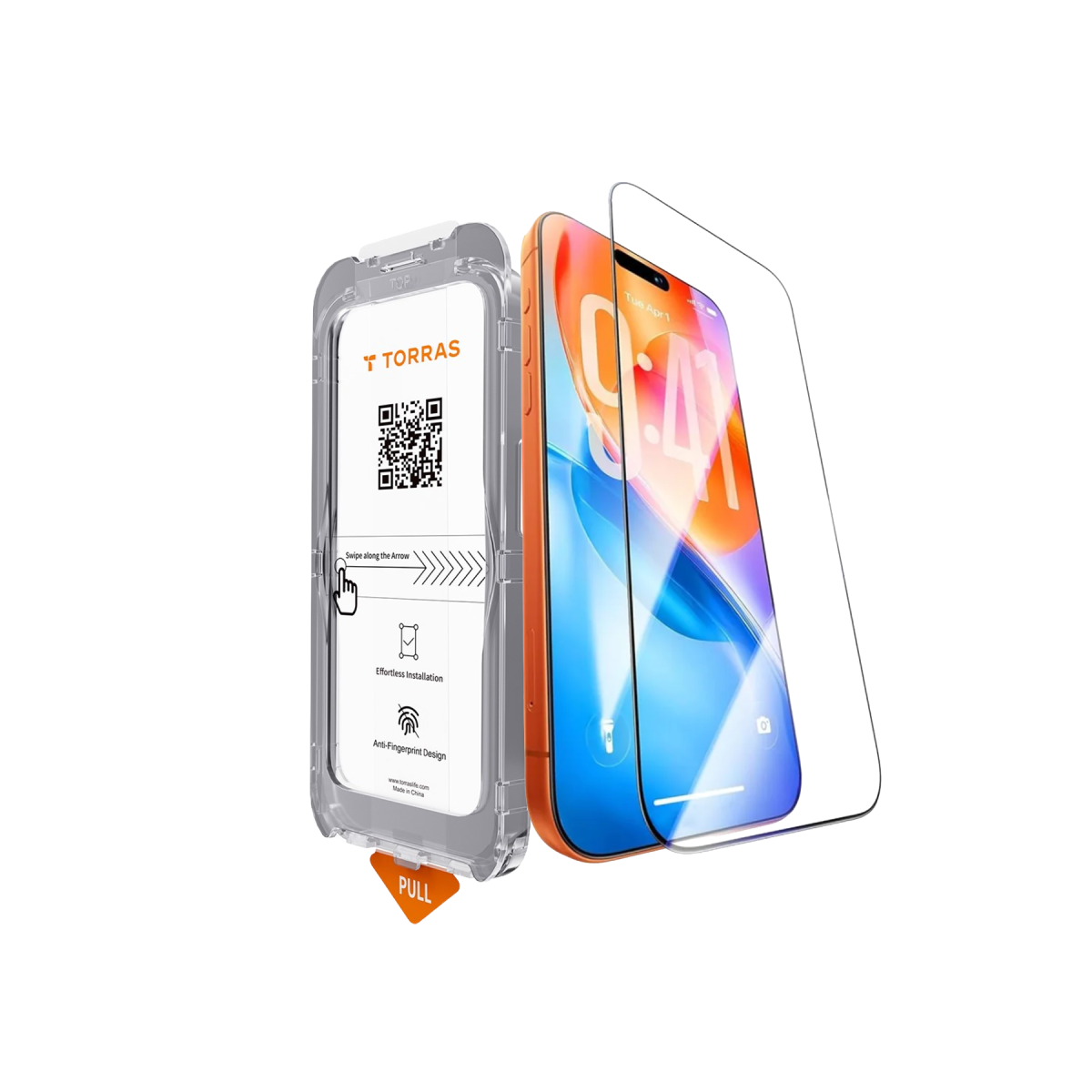 Torras Apple iPhone 18 Pro Sunview AR (Gen Air) Cam Ekran Koruyucu - Şeffaf