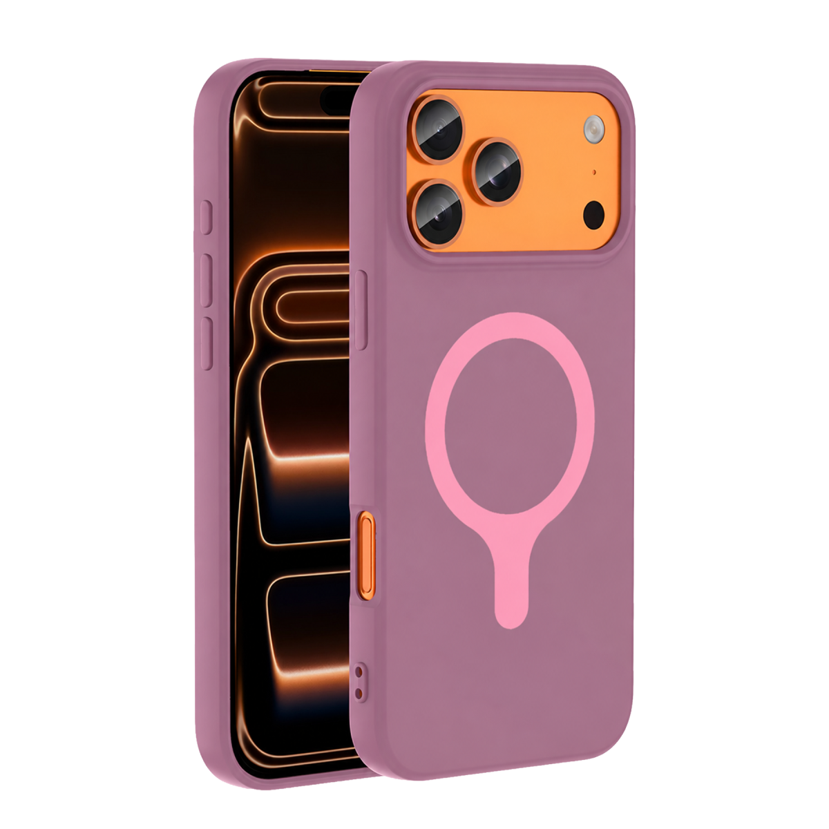 Joko Apple iPhone 18 Pro Max/17 Pro Max  Z Silikon Magsafe Kapak - Mor