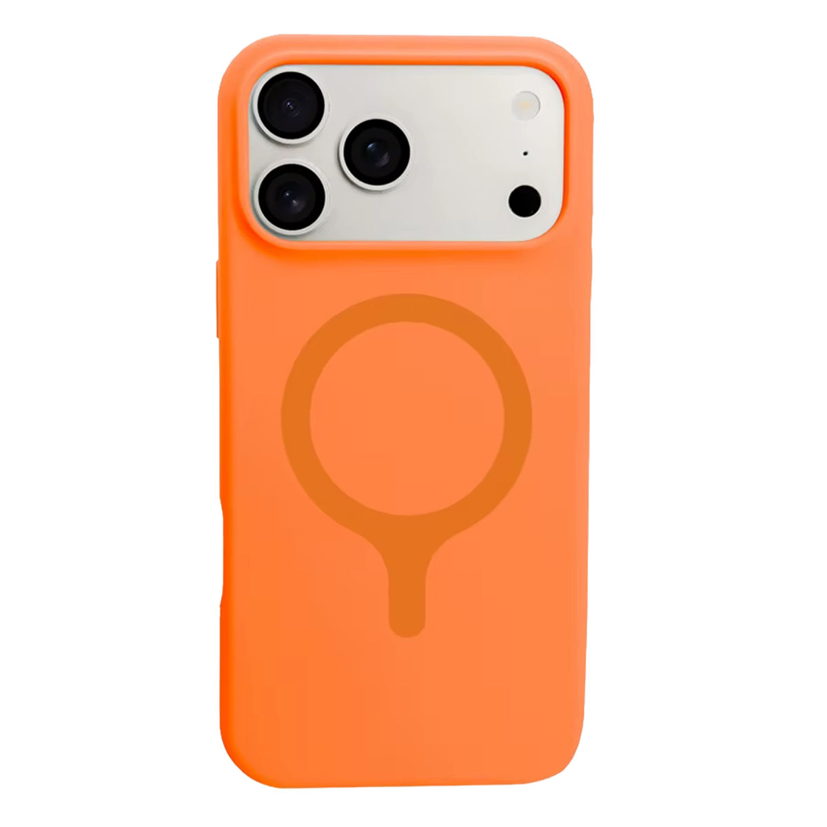 Joko Apple iPhone 18 Pro Max/17 Pro Max Z Silikon Magsafe Kapak - Turuncu