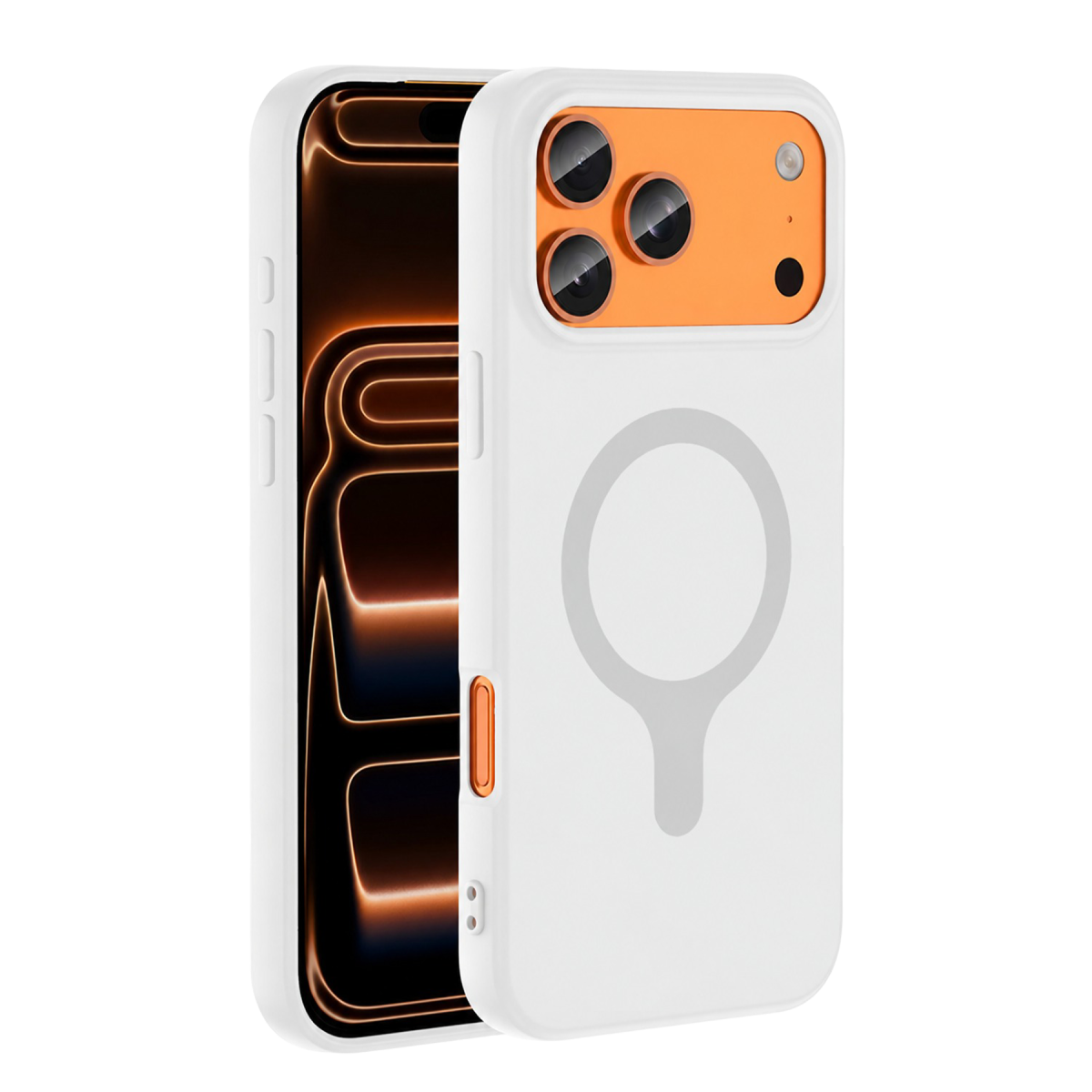 Joko Apple iPhone 18 Pro/17 Pro Z Silikon Magsafe Kapak - Beyaz