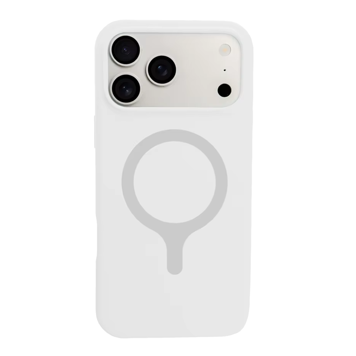 Joko Apple iPhone 18 Pro/17 Pro Z Silikon Magsafe Kapak - Beyaz