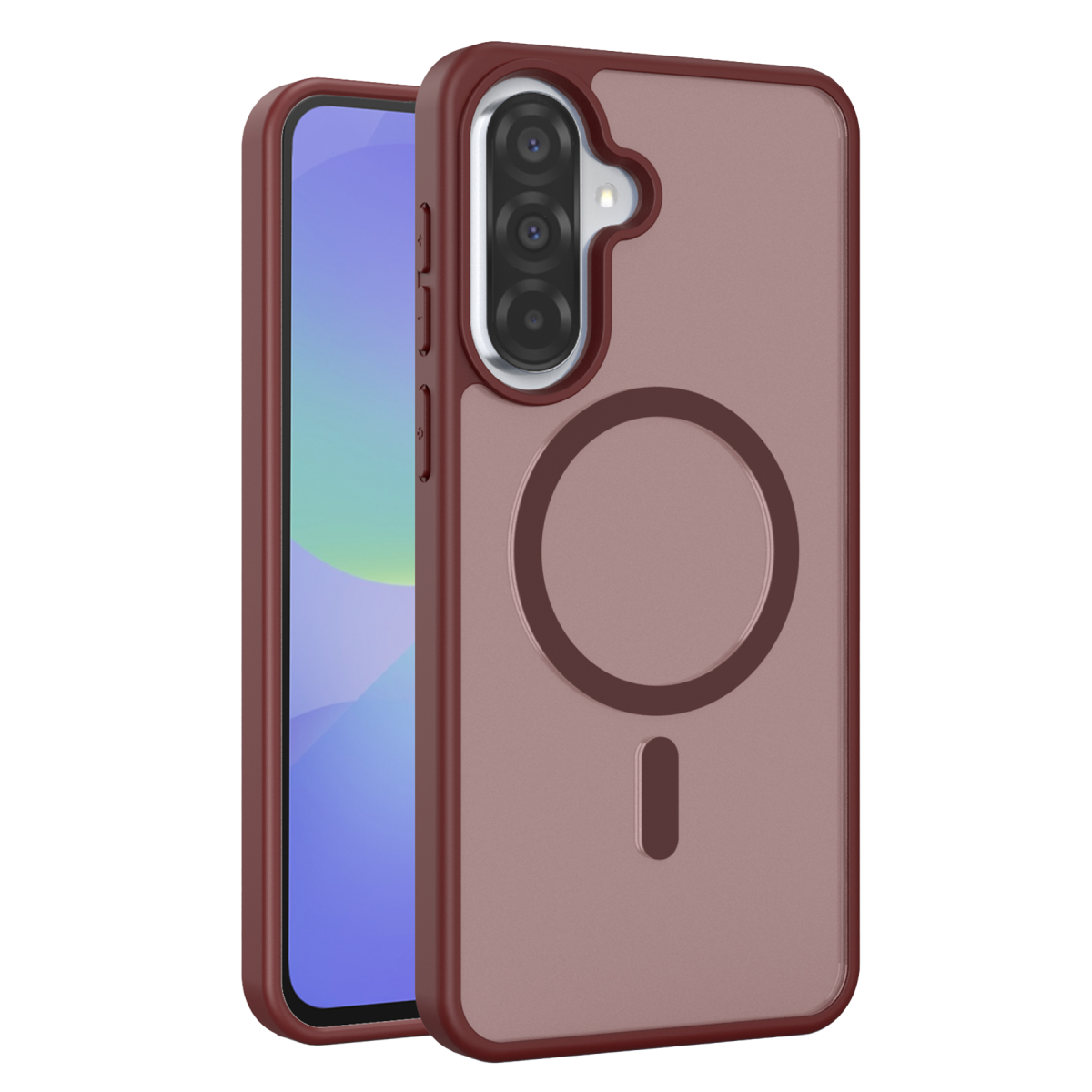Joko Samsung Galaxy A56 Jota Magsafe Kapak - Bordo
