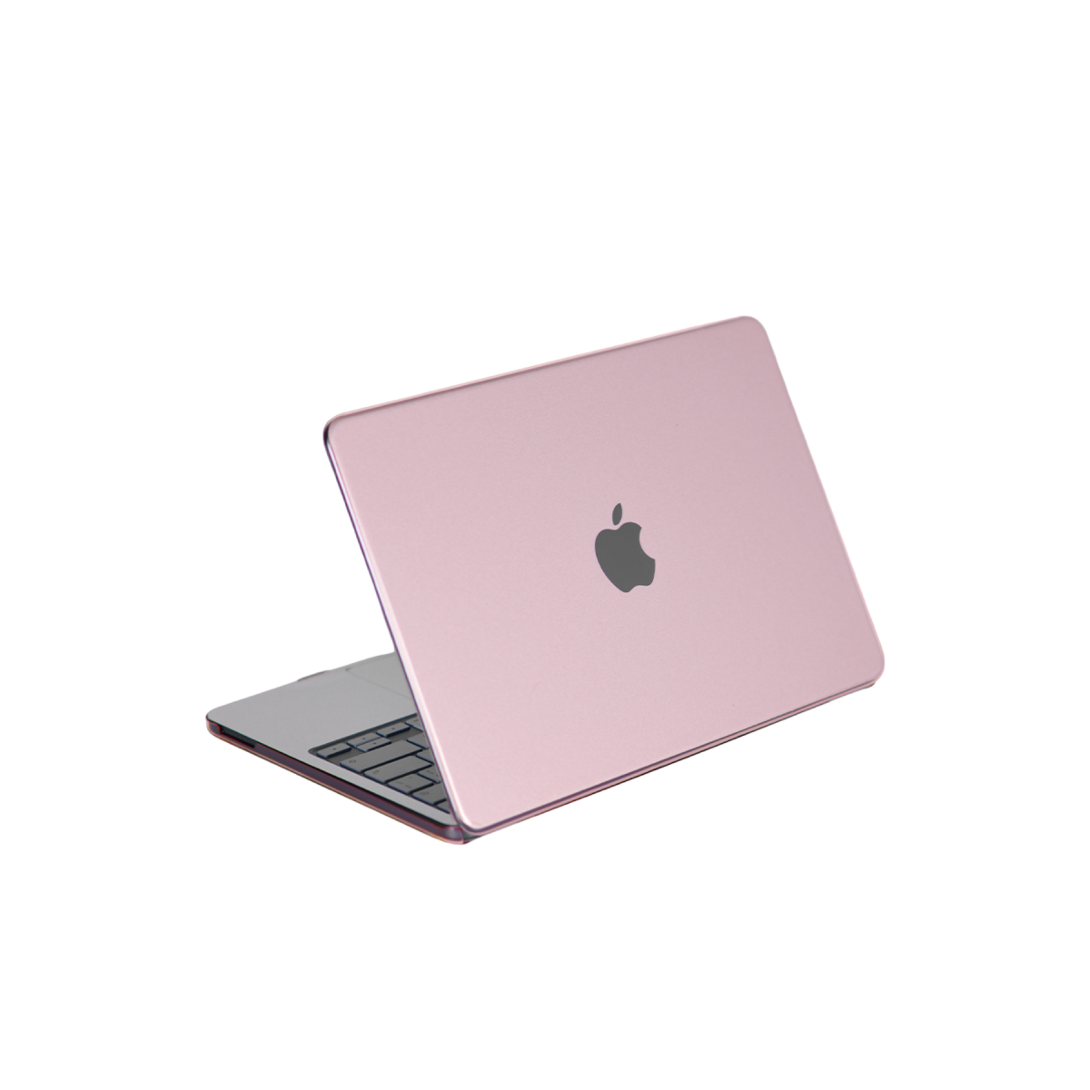 Newface Apple MacBook Neo Şeffaf Macbook Kapak - Pembe