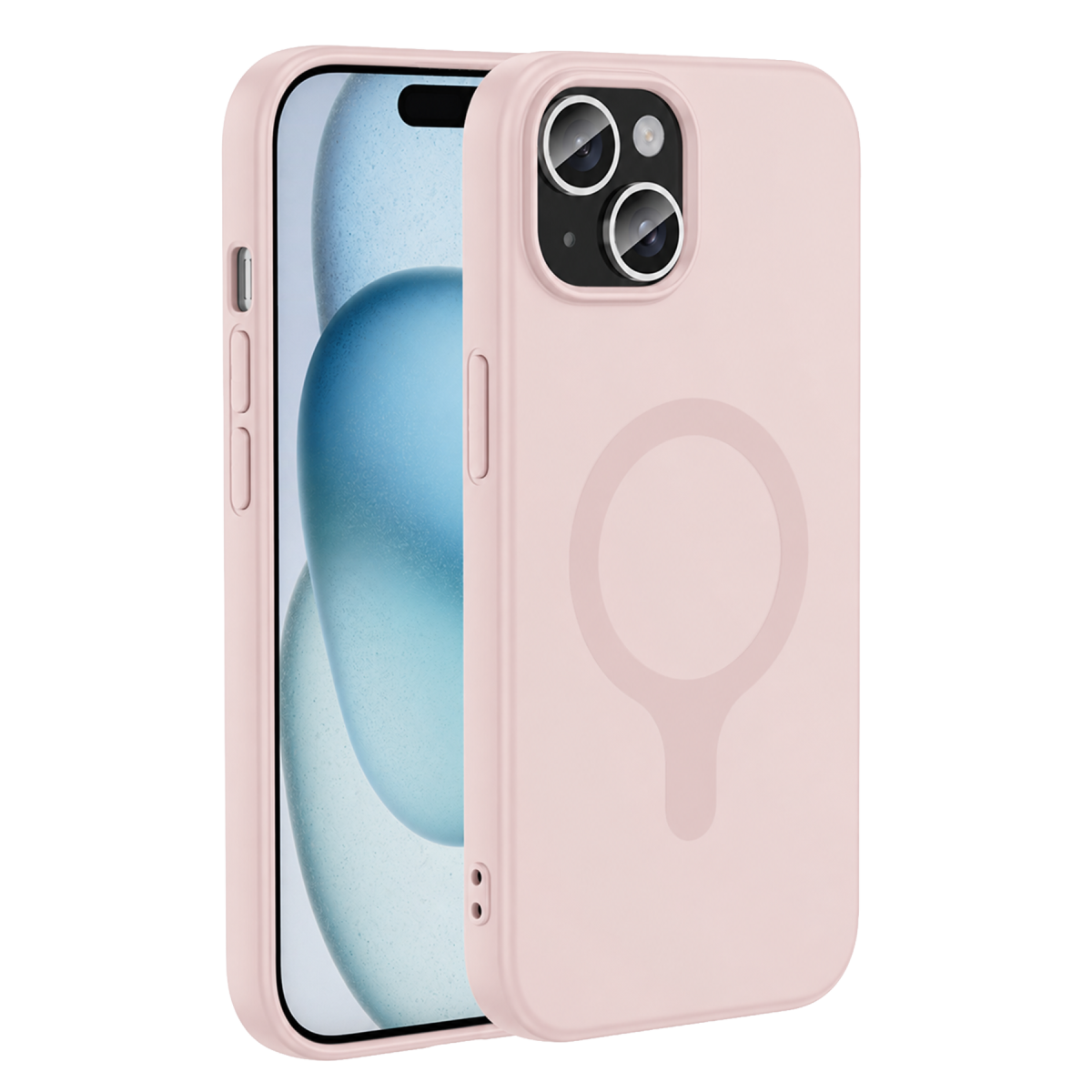 Joko Apple iPhone 14 Z Silikon Magsafe Kapak - Pembe